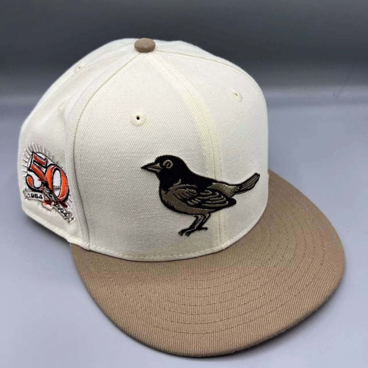 New Era Baltimore Orioles Hat Men 7 5/8 59Fifty New Era MLB Fitted Size ONE SIZE - 1 Thumbnail