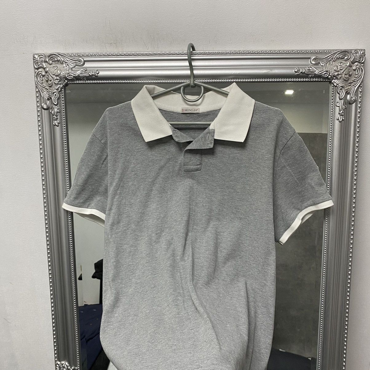 Moncler Vintage Moncler polo shirt Size US XL / EU 56 / 4 - 3 Thumbnail