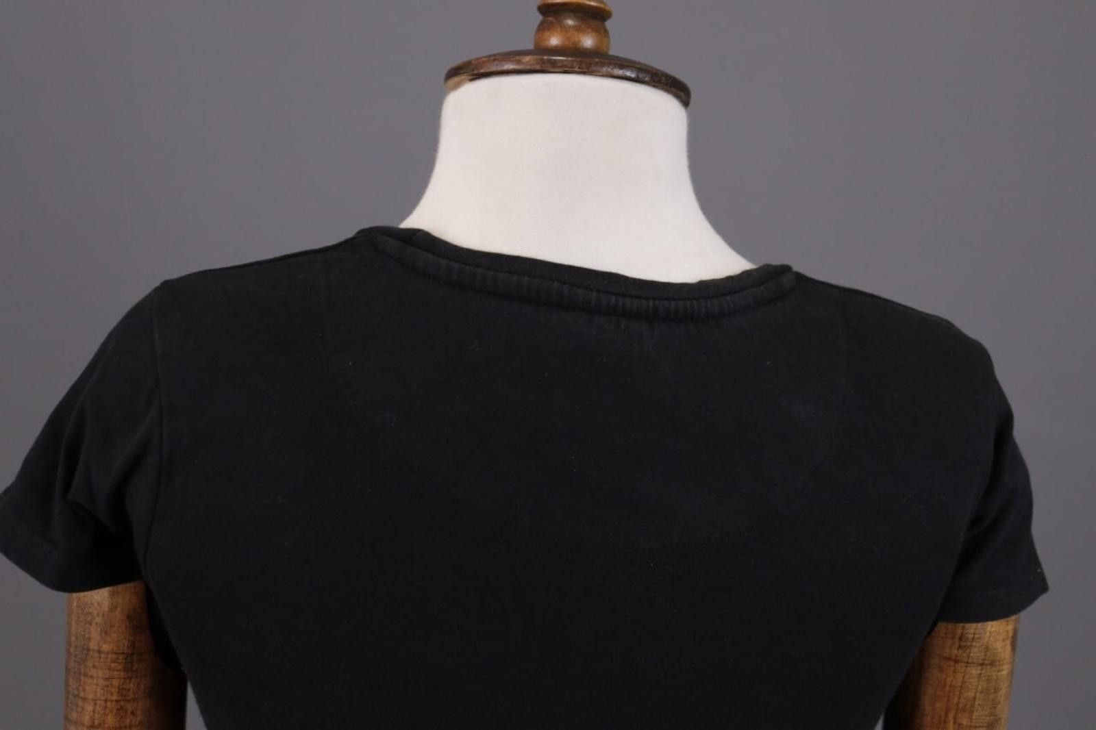 Karl Kani Karl Kani Black Big Logo Short Sleeve Cropped T-Shirt Size S Size S / US 4 / IT 40 - 11 Thumbnail