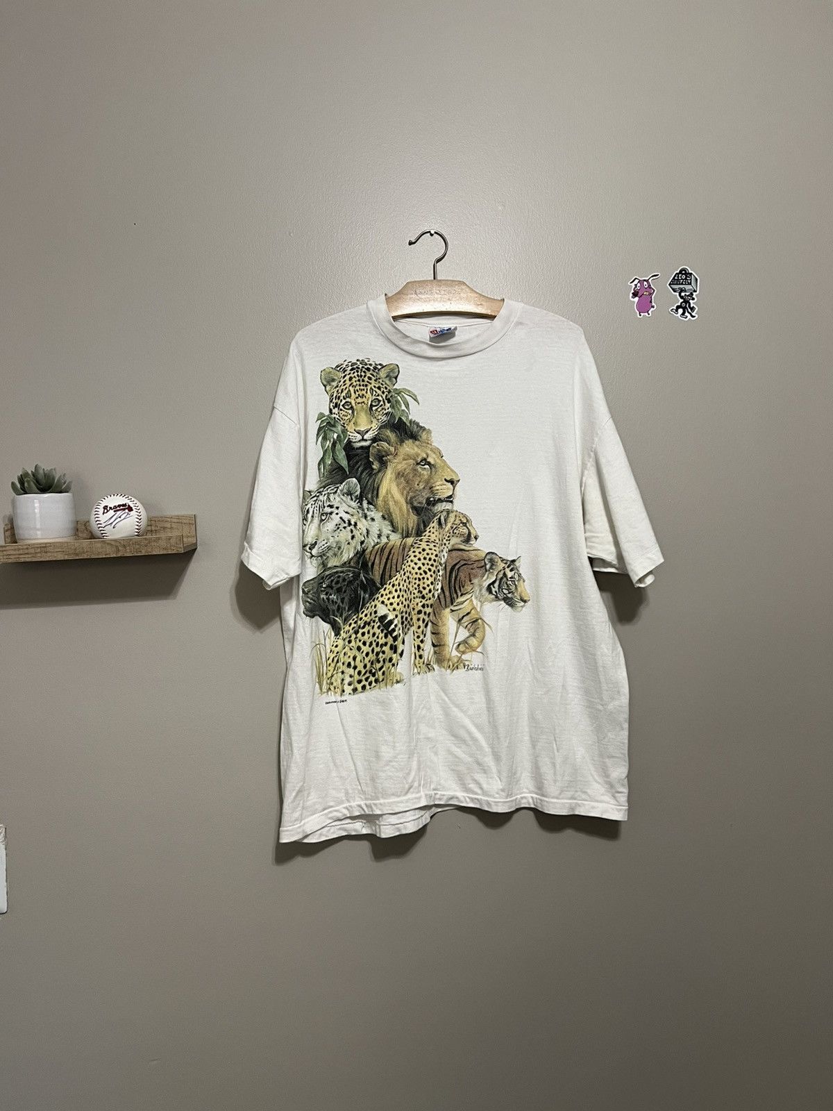 Hanes × Vintage Vintage Hanes Animal Nature tee Size US XL / EU 56 / 4 - 1 Thumbnail
