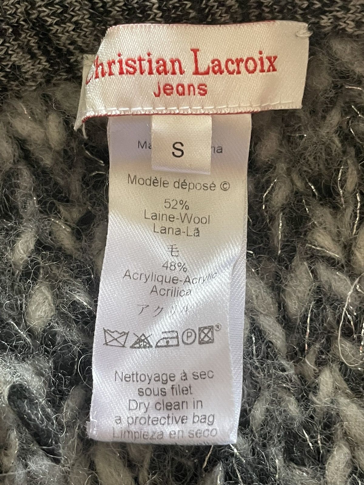 Christian Lacroix Christian Lacroix Knitted coat Size S / US 4 / IT 40 - 3 Thumbnail