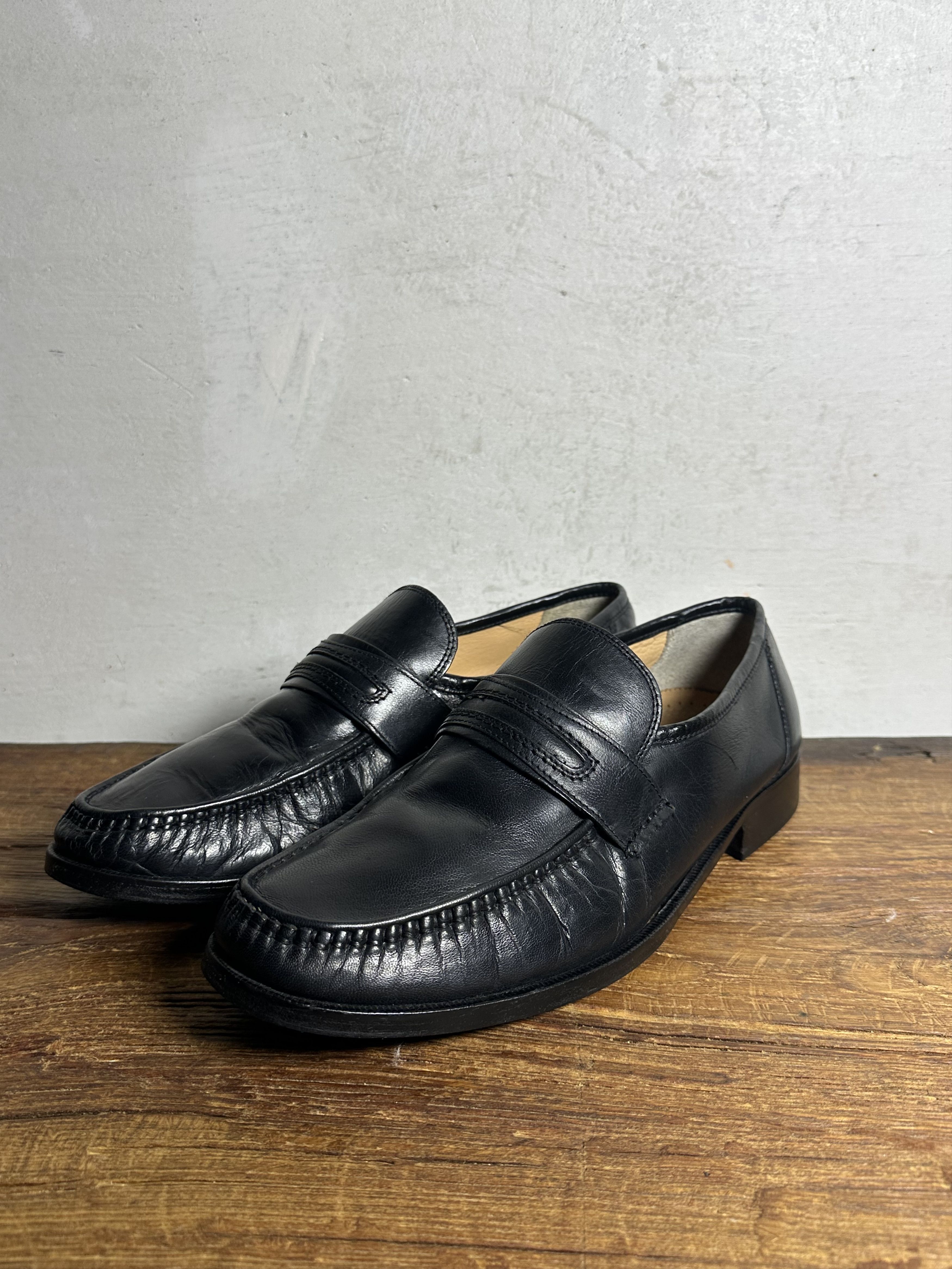 Handmade Custom Ordered Leather Loafers from Antonio Barnieri Size US 11 / EU 44 - 8 Thumbnail