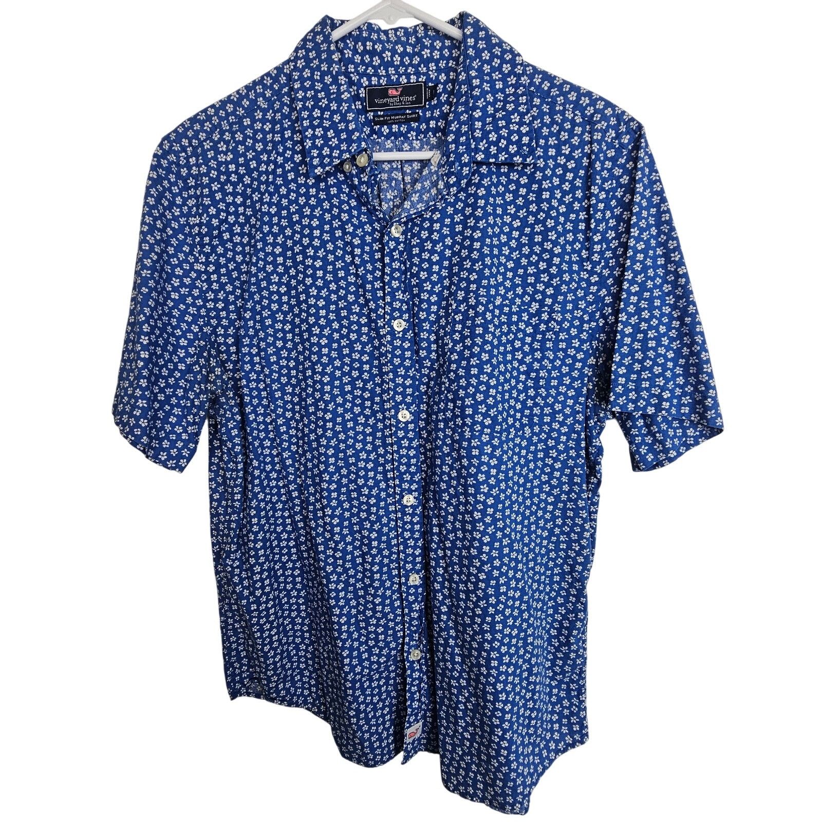Vineyard Vines Vineyard Vines Mens Floral Slim Fit Murray Shirt Sz L Light Size US L / EU 52-54 / 3 - 1 Thumbnail