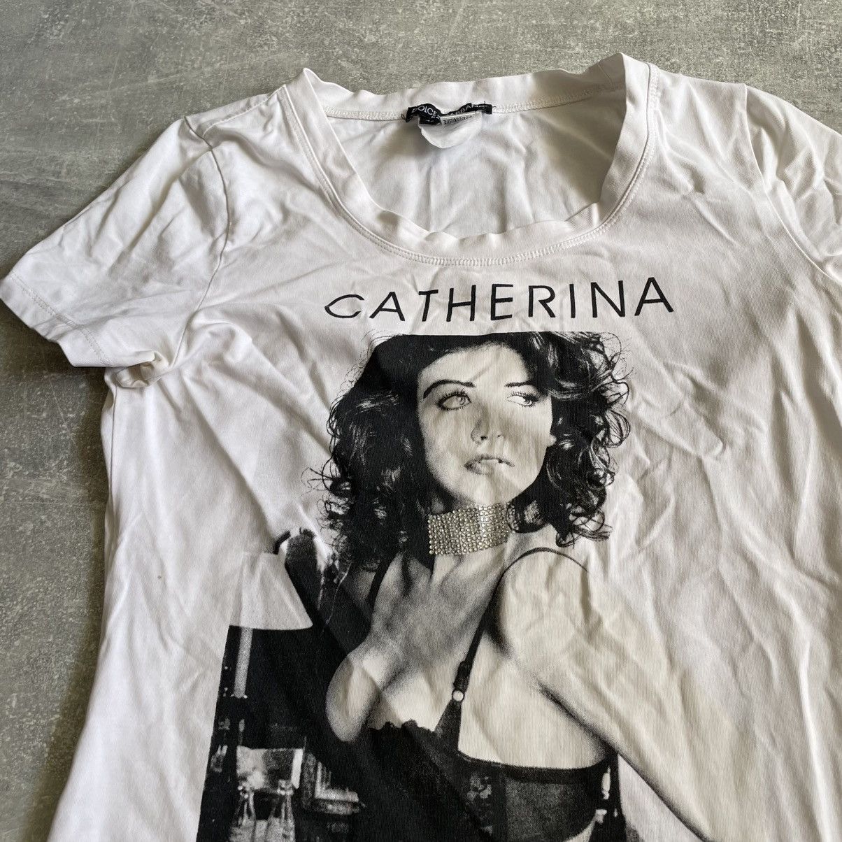 Dolce & Gabbana Rare tee Shirt Dolce Gabbana for Catherina Zeta jones star Size L / US 10 / IT 46 - 3 Thumbnail