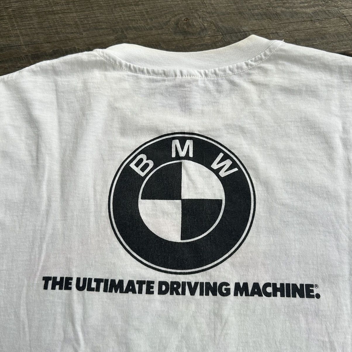 Vintage Vintage 90s Mixed League Texas Tennis BMW Car T Shirt Size US L / EU 52-54 / 3 - 4 Thumbnail
