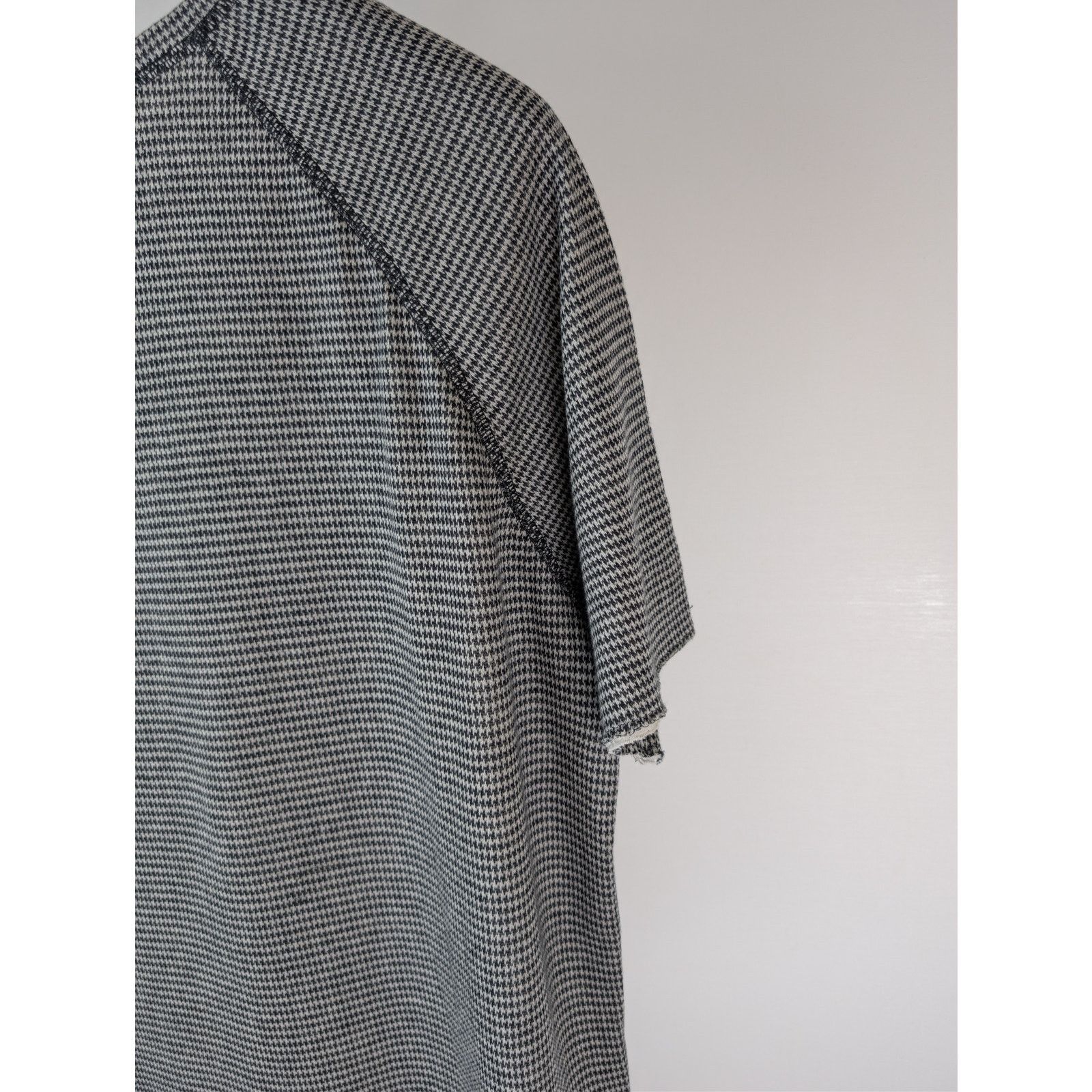 Balmain o1rshd1 Q.3 / Houndstooth Maglia Short Sleeve T-Shirt Grey Size US M / EU 48-50 / 2 - 14 Thumbnail
