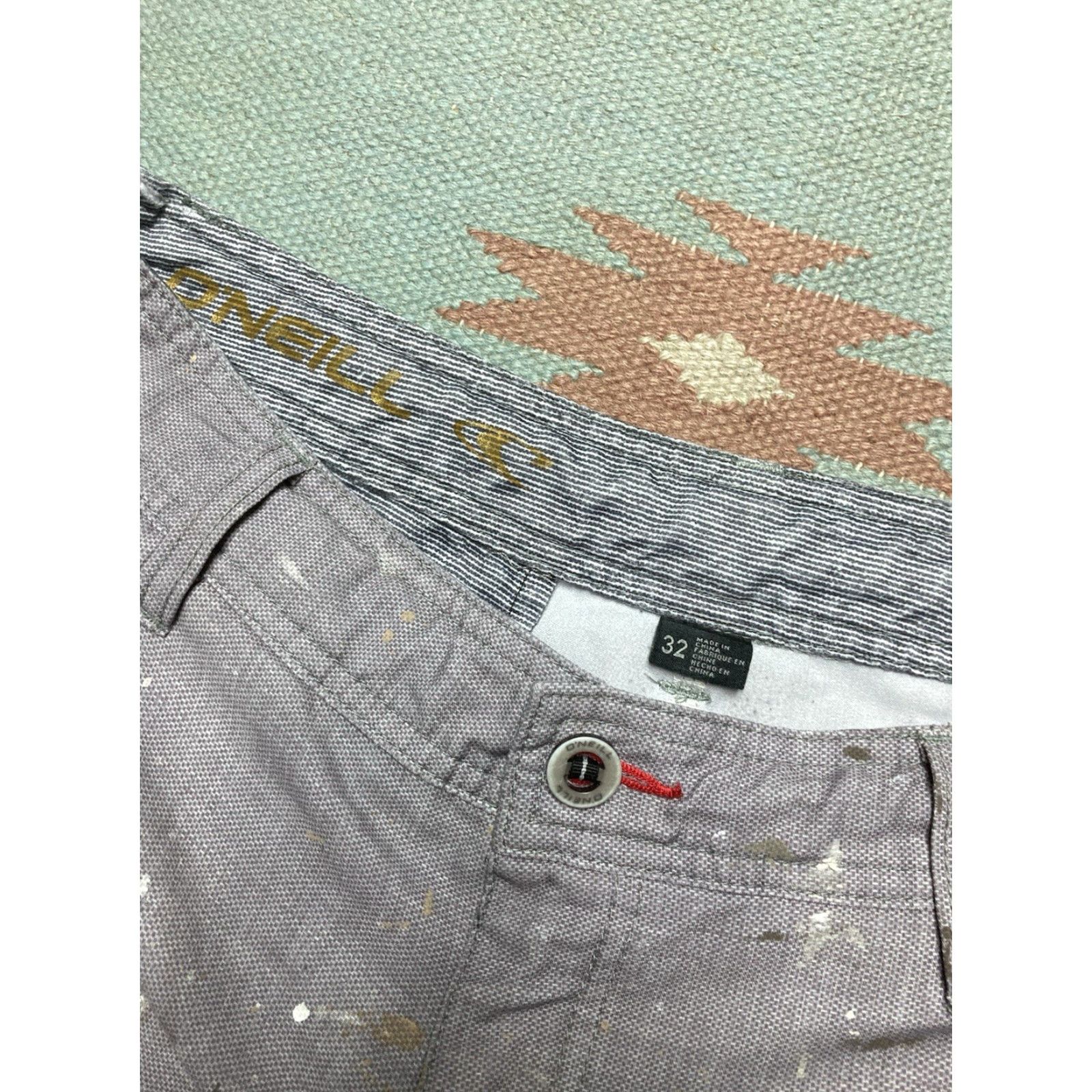 O'Neill O’Neill lightweight shorts paint splatter multicolor men’s 32 Size US 32 / EU 48 - 5 Thumbnail