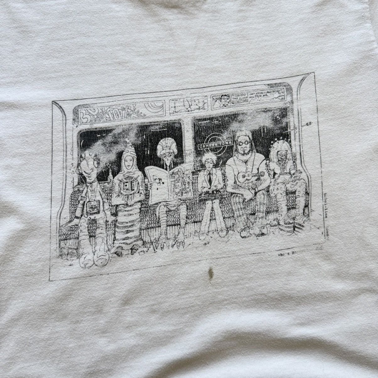 Band Tees Jean Giraud Metal Hurlant Moebius Big Logo Comics T-Shirt Size US M / EU 48-50 / 2 - 2 Thumbnail