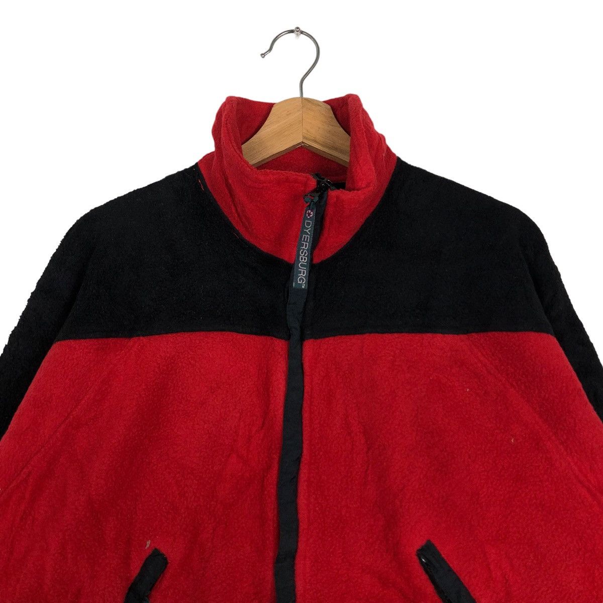 Japanese Brand 🔥90’s Vintage Fleece Jacket Dyersburg Made in USA Anorak Size US L / EU 52-54 / 3 - 3 Thumbnail