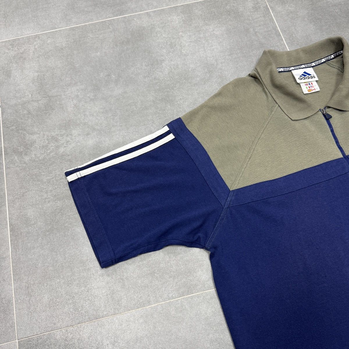 Adidas × Vintage Vintage Adidas Polo Shirt Size L Size US L / EU 52-54 / 3 - 3 Thumbnail