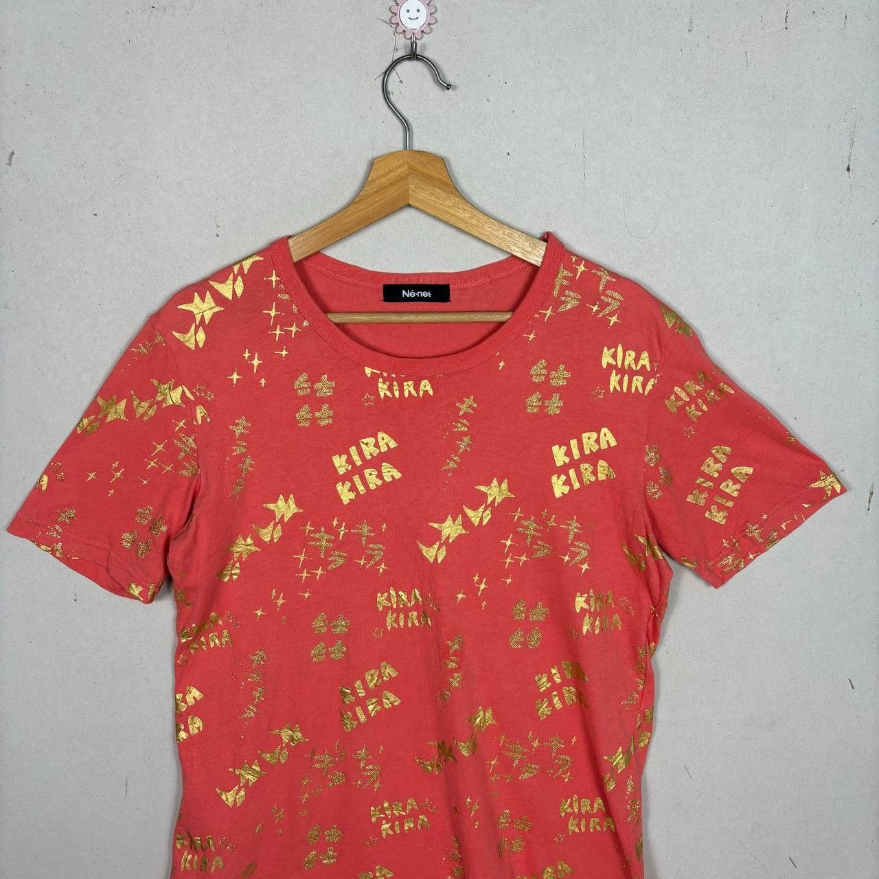 Ne-Net Issey Miyake Ne-net Kira Kira Overprint TShirt Size US L / EU 52-54 / 3 - 3 Thumbnail