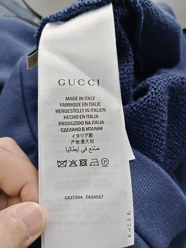 Gucci Gucci Pentagon double Glogo round-neck sweatshirt 2504-Next Size US L / EU 52-54 / 3 - 6 Thumbnail