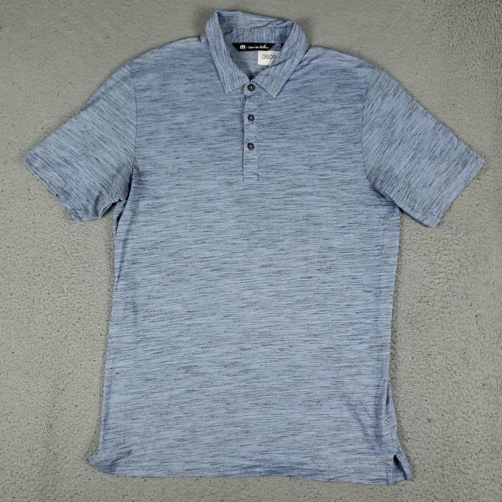 TravisMathew Travis Mathew Polo Shirt Mens Size Medium Blue Golf Casual Short Sleeve Size US M / EU 48-50 / 2 - 2 Thumbnail