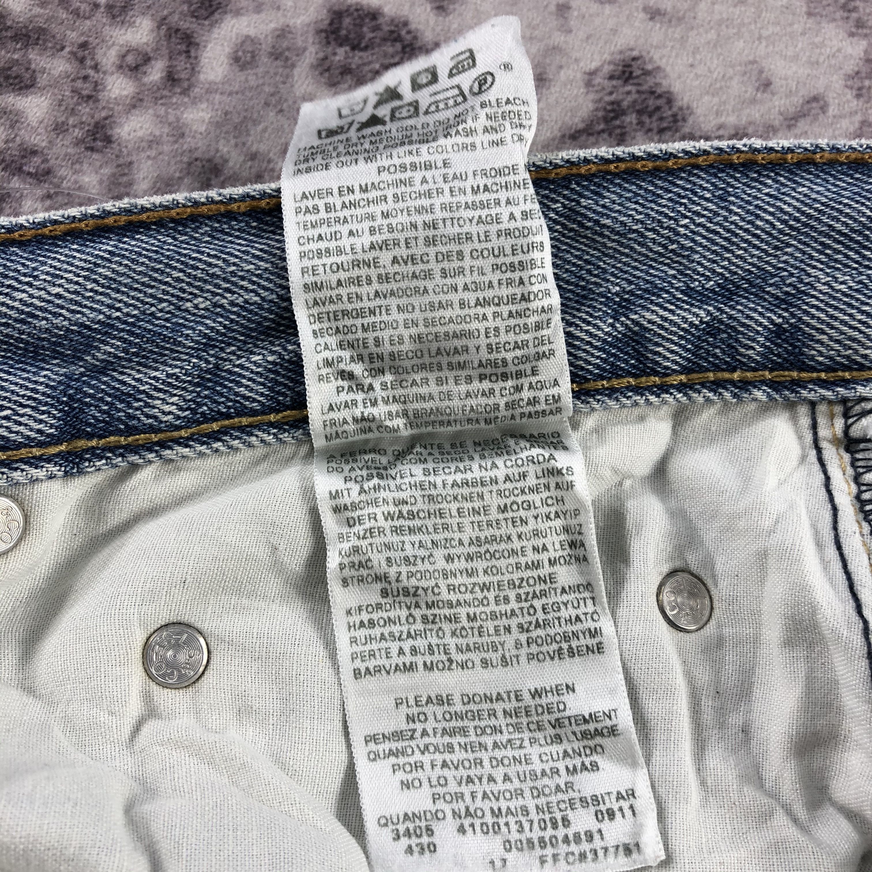 Levi's × Vintage Vintage Light Wash Levis 550 Jeans-JM3079 Size US 35 - 14 Thumbnail