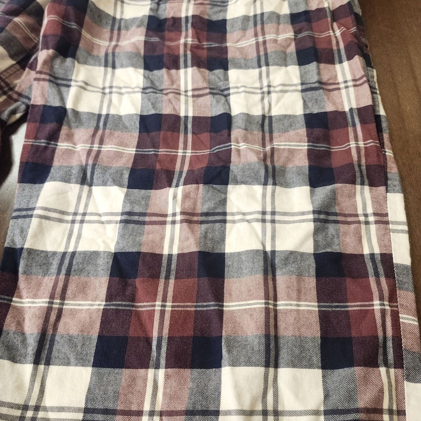 Vintage Goodfellow Mens XXL Flannel Pajama Lounge Pants Plaid Cotton Drawstring Regular Winter Holiday Mens Size US 39 - 7 Thumbnail