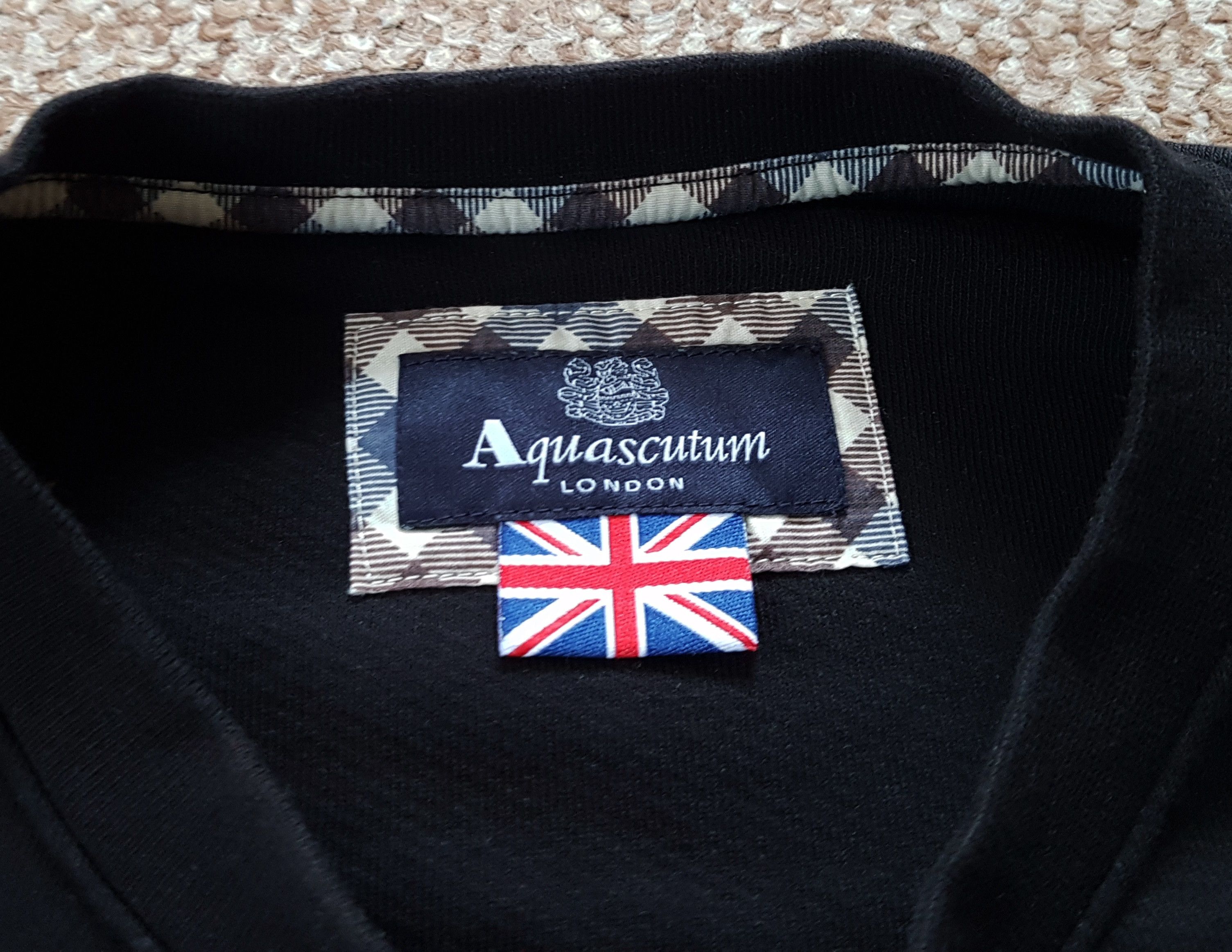 Aquascutum Aquascutum London Tartan Print Sweatshirt Long Sleeve sz M Size US M / EU 48-50 / 2 - 8 Thumbnail