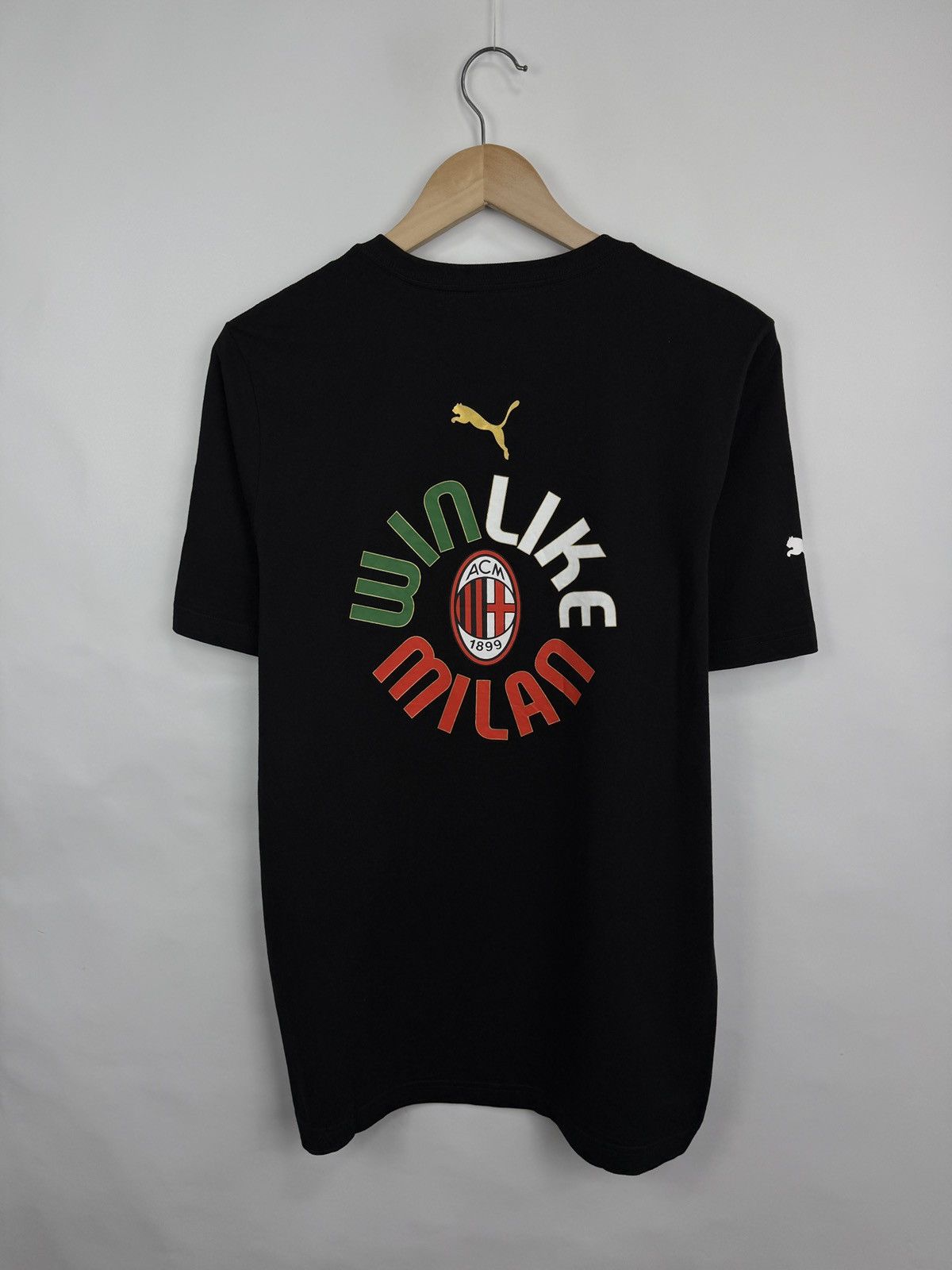 Puma 🇮🇹 Puma AC Milan 2021-22 Champions T Shirt Campioni D’Italia Size US L / EU 52-54 / 3 - 9 Thumbnail