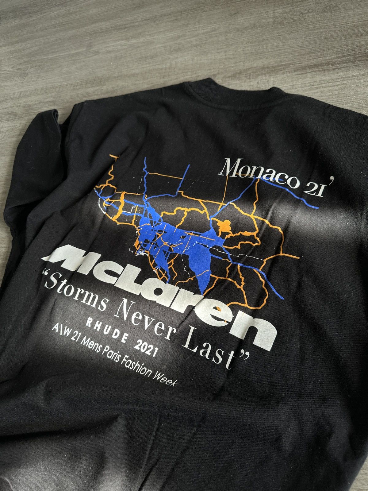 Rhude Rhude x McLaren Merch Tee Size US XL / EU 56 / 4 - 2 Thumbnail
