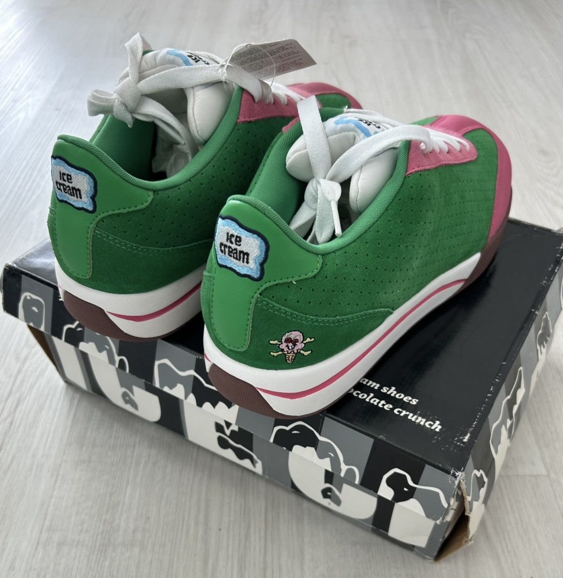 Icecream × Reebok VERY RARE OG 2006 REEBOK X BBC/ICE CREAM BOARDFLIP Size US 10.5 / EU 43-44 - 7 Thumbnail