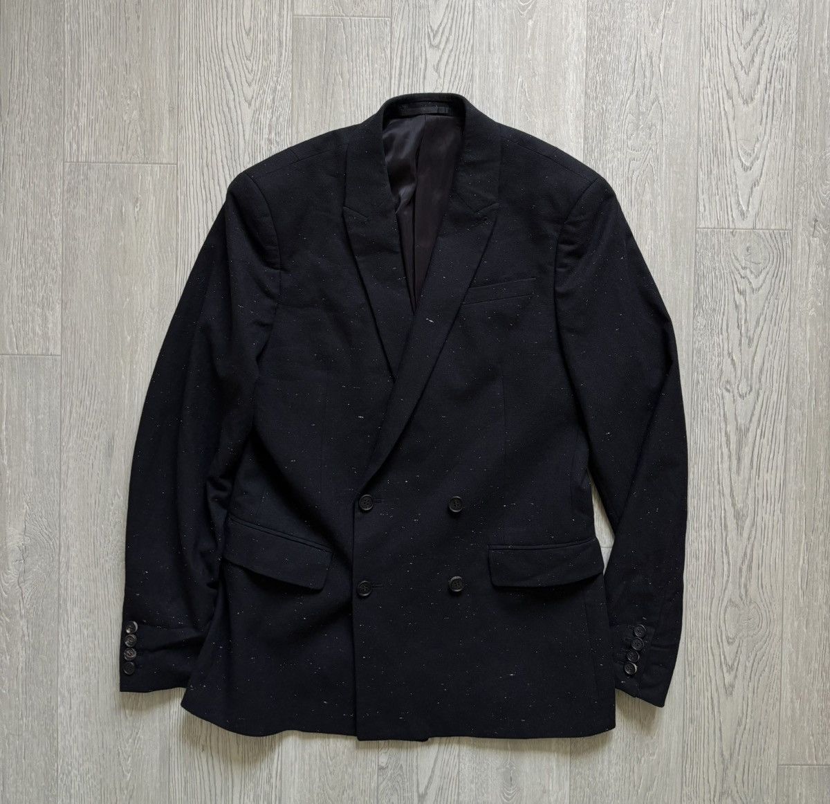 Allsaints All Saints Wool Thirty Six Larkin Blazer Jacket MM033K Size 38S - 1 Thumbnail