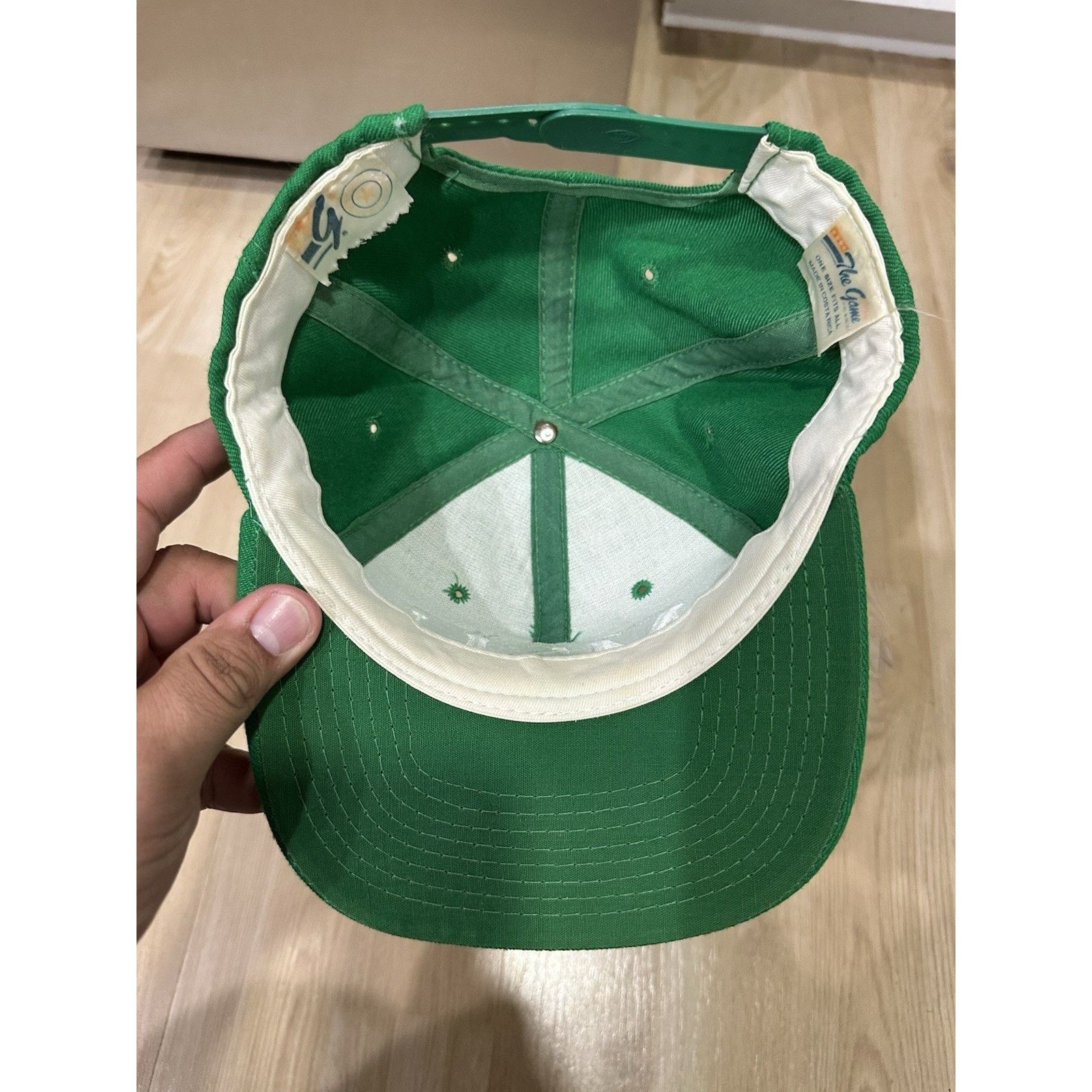 The Game Michigan State University Spartans Bar Logo Snap back Wool Size ONE SIZE - 5 Thumbnail