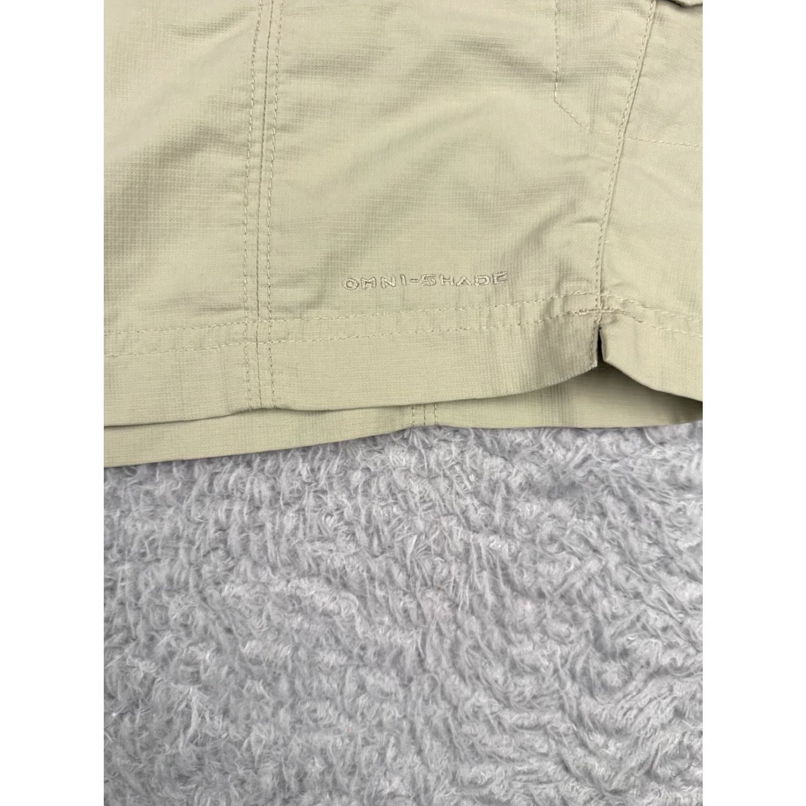 Vintage Columbia Cargo Shorts Women 10 Green 100% Nylon Stowable Hiking Camping 32x5.5 Regular Mens Womens Girls not applicable Size 32" / US 10 / IT 46 - 4 Thumbnail
