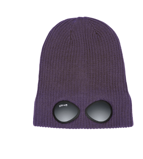 Fuck The Population FTP F-Tec Goggle Logo Beanie Purple Size ONE SIZE - 2 Thumbnail