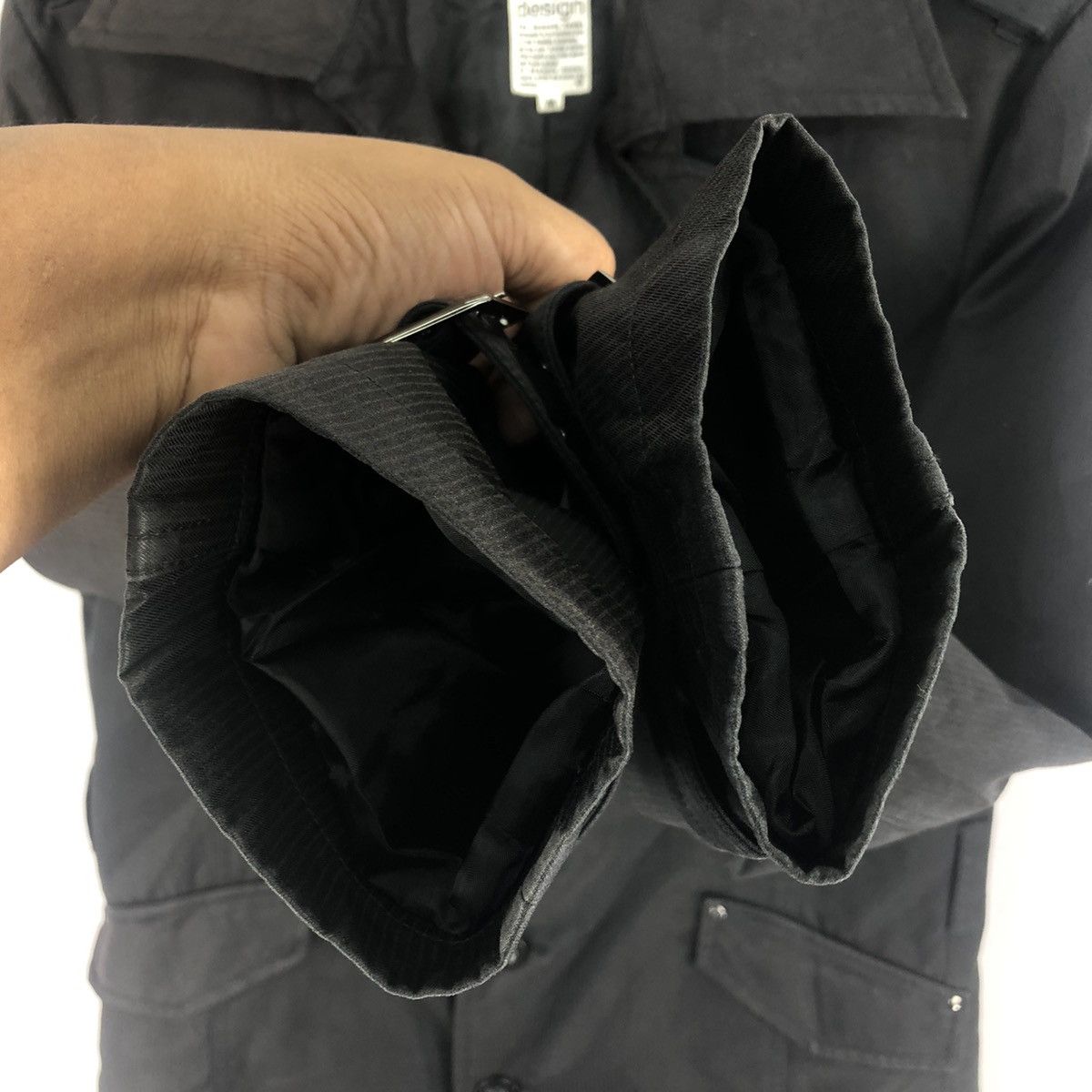 semanticdesign Vintage Semantic Design Trench Coat Jacket Double Collar Size S / US 4 / IT 40 - 11 Thumbnail