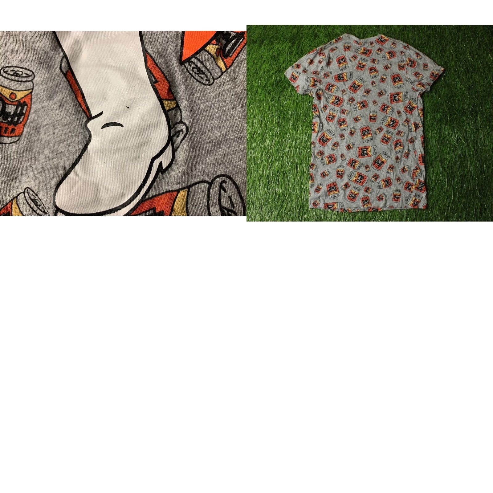 Fruit Of The Loom The Simpsons Duffman Bear 2018 Shirt Duffman Men Small S Gray Shirt Size US S / EU 44-46 / 1 - 8 Thumbnail