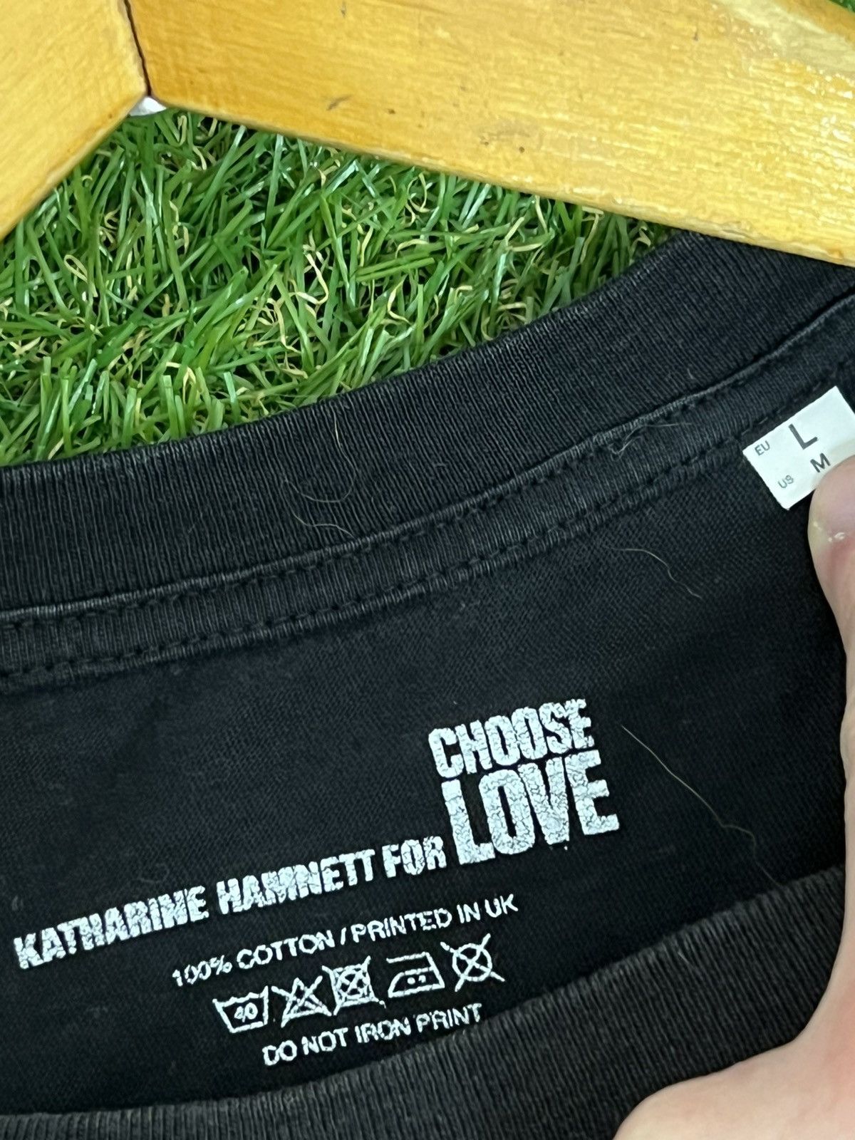 Katharine Hamnett London Katharine Hamnett Choose Love Quote T-Shirt M-L Size US M / EU 48-50 / 2 - 7 Thumbnail