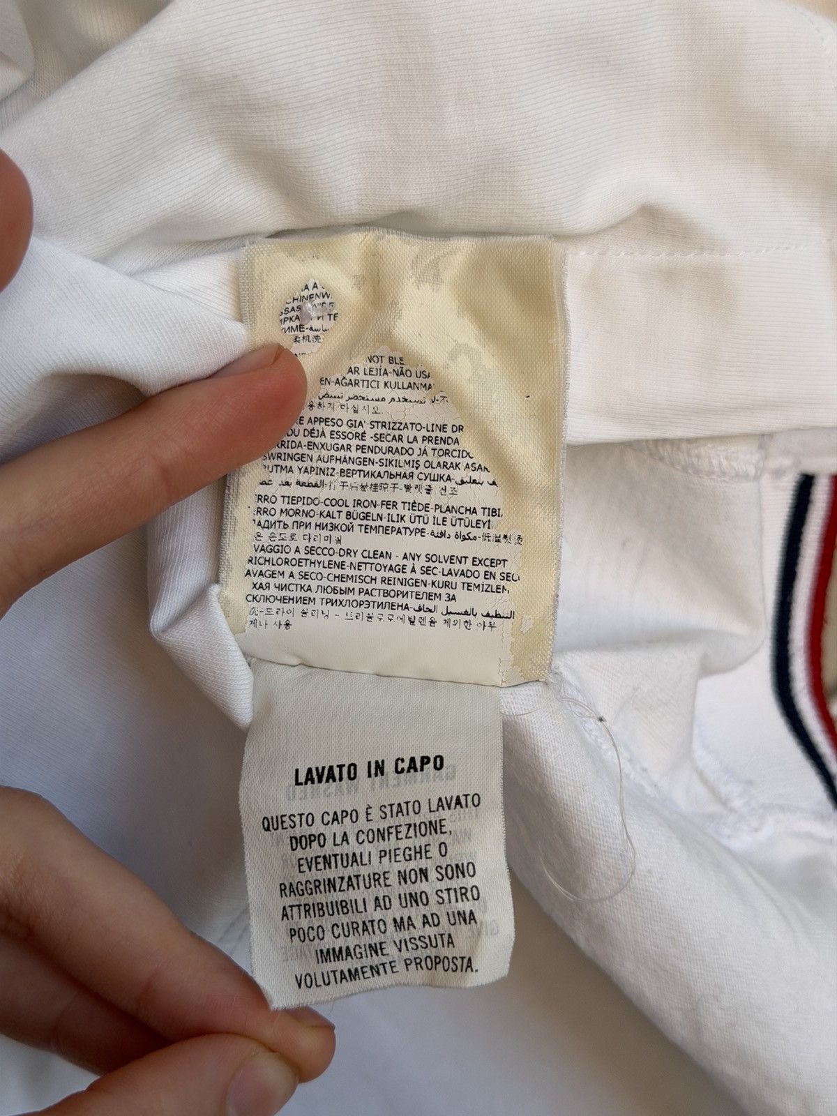 Moncler Moncler Gamme Bleu Classic Oxford Button Shirt Mens Size L Size US L / EU 52-54 / 3 - 15 Thumbnail
