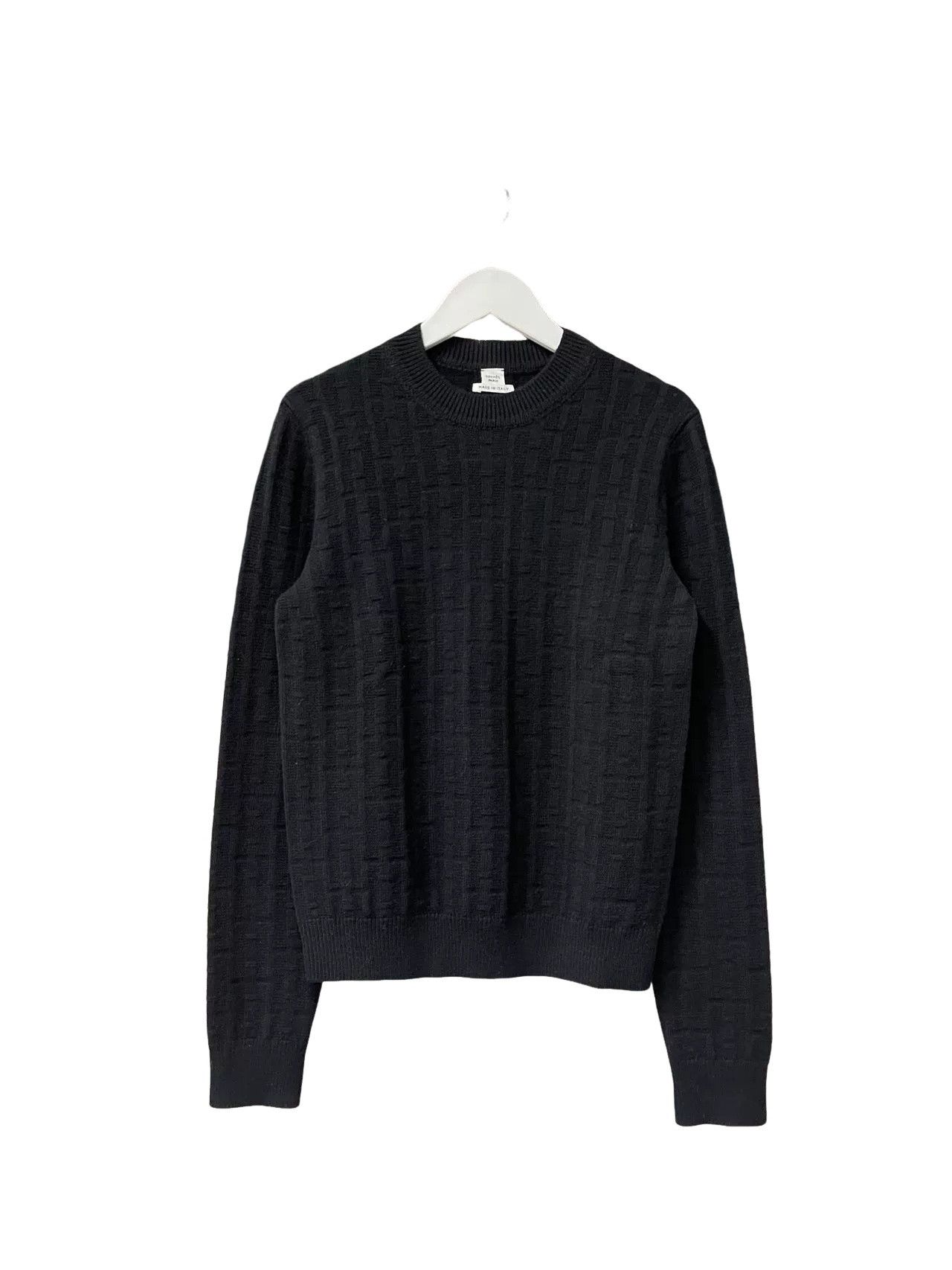 Hermes Hermes Textured Wool Sweater Size 36 Size XS / US 0-2 / IT 36-38 - 1 Thumbnail