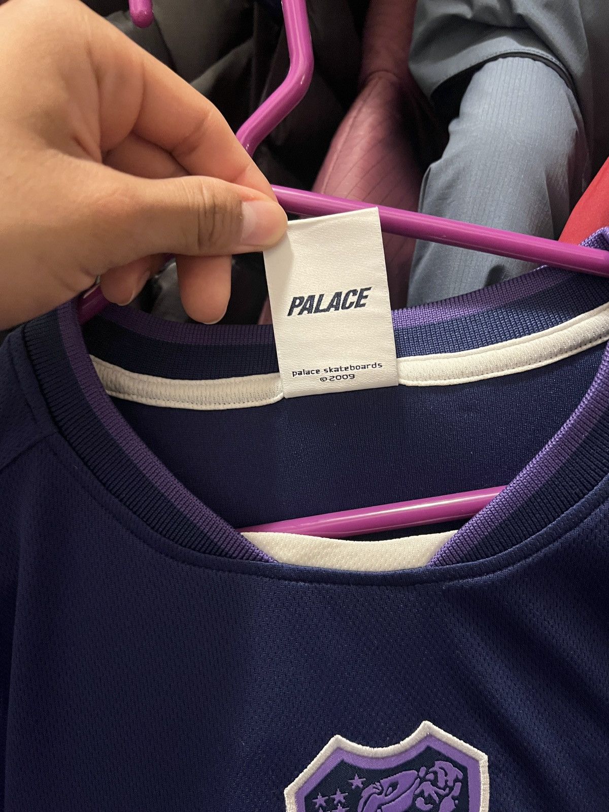 Palace Palace Palamo Purple Jersey Size US M / EU 48-50 / 2 - 3 Thumbnail