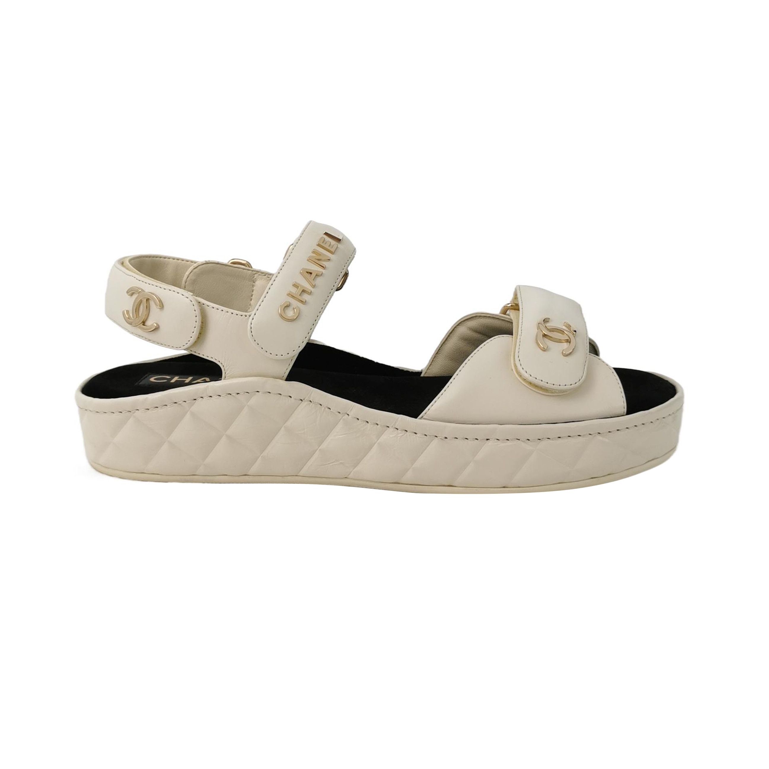 Chanel Chanel Women 9 Sandals Size US 9 / IT 39 - 1 Thumbnail