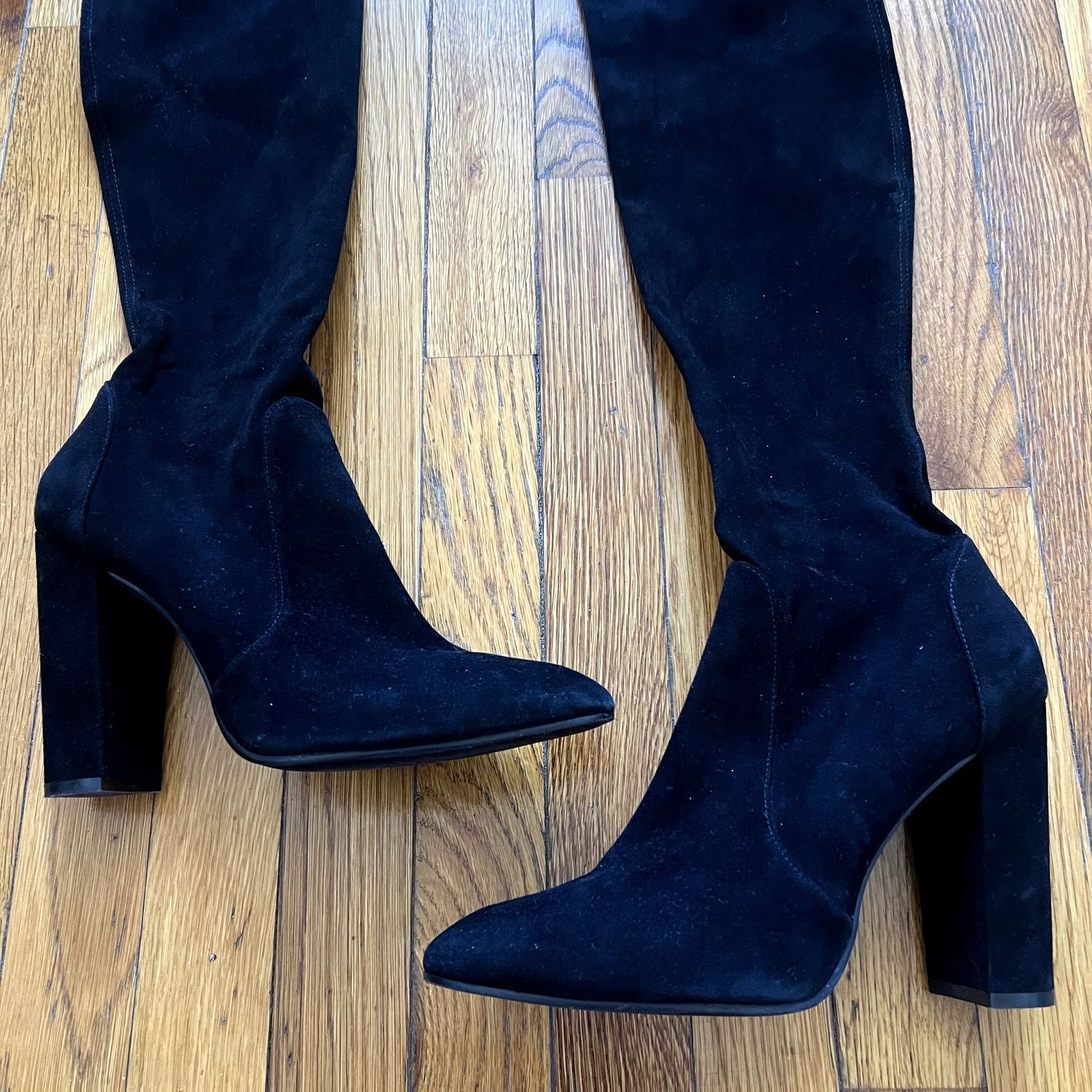 Stuart Weitzman Stuart Weitzman Highland over the knee boots size 11.5 black Size US 11.5 / IT 41.5 - 3 Thumbnail
