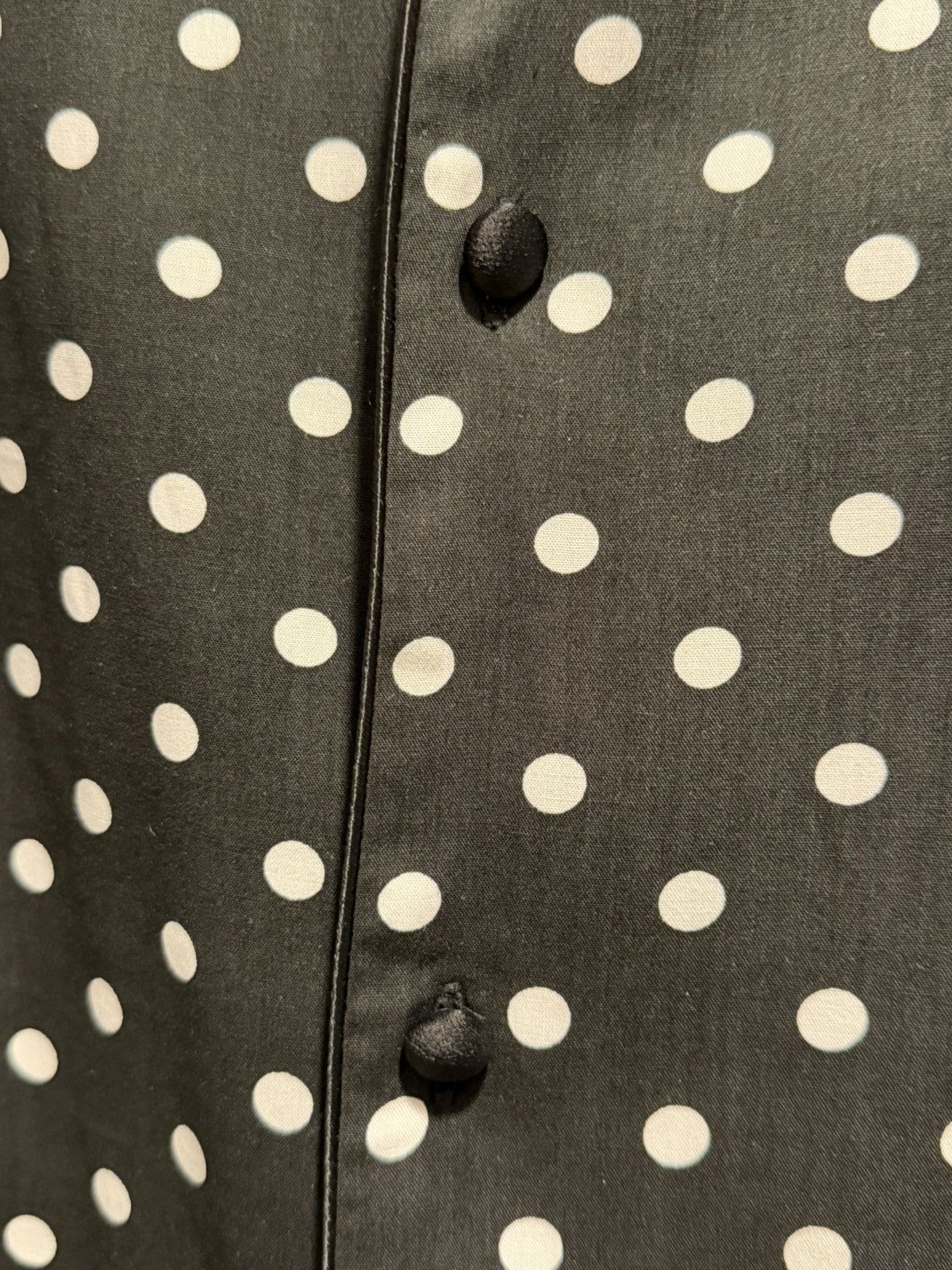 Balmain Polka Dot Button-Down Pajama Shirt Size 50 Size US M / EU 48-50 / 2 - 6 Thumbnail