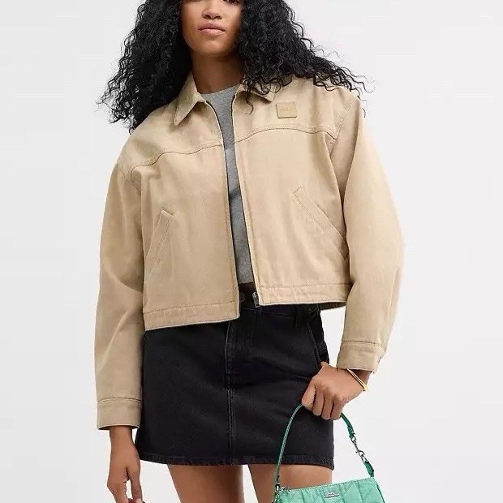 Coach NWT Coach Nolita 19 CBK58 Denim and smooth leather Ivy/Green Size ONE SIZE - 7 Thumbnail