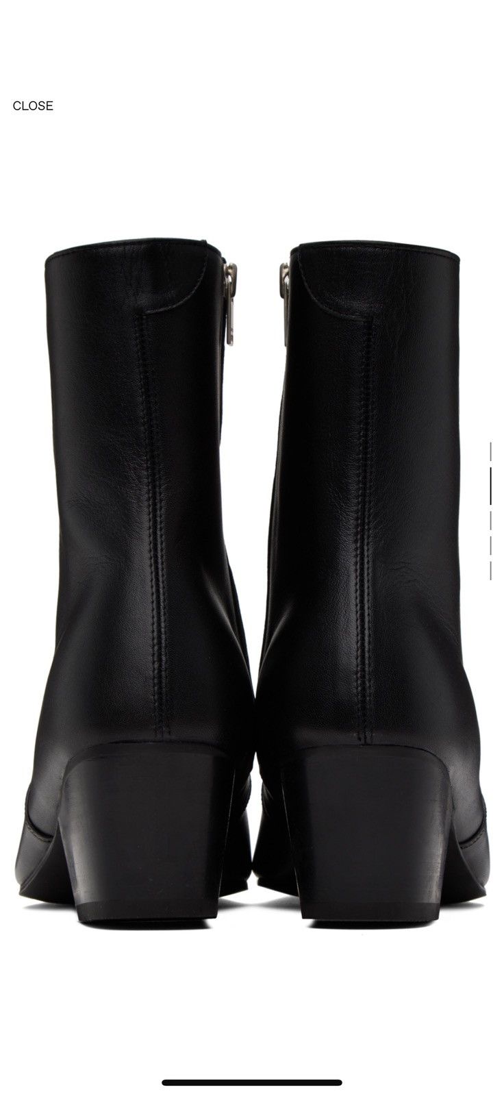 RECTO RECTO Black David boots Size US 7.5 / EU 40-41 - 2 Thumbnail