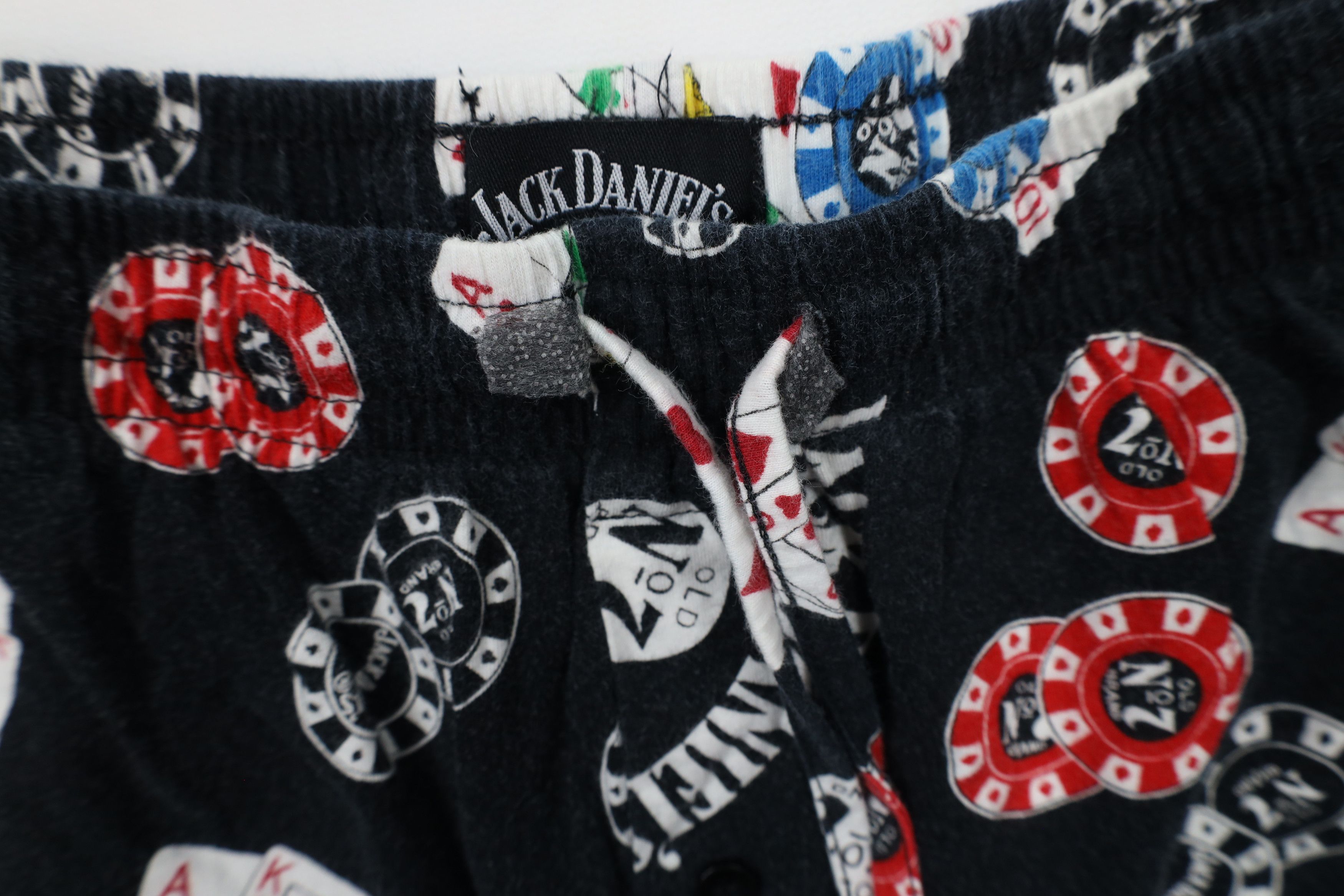 Vintage Vintage Y2K 2005 Jack Daniels Whisky Wide Leg Pajama Pants Size US 36 / EU 52 - 6 Thumbnail