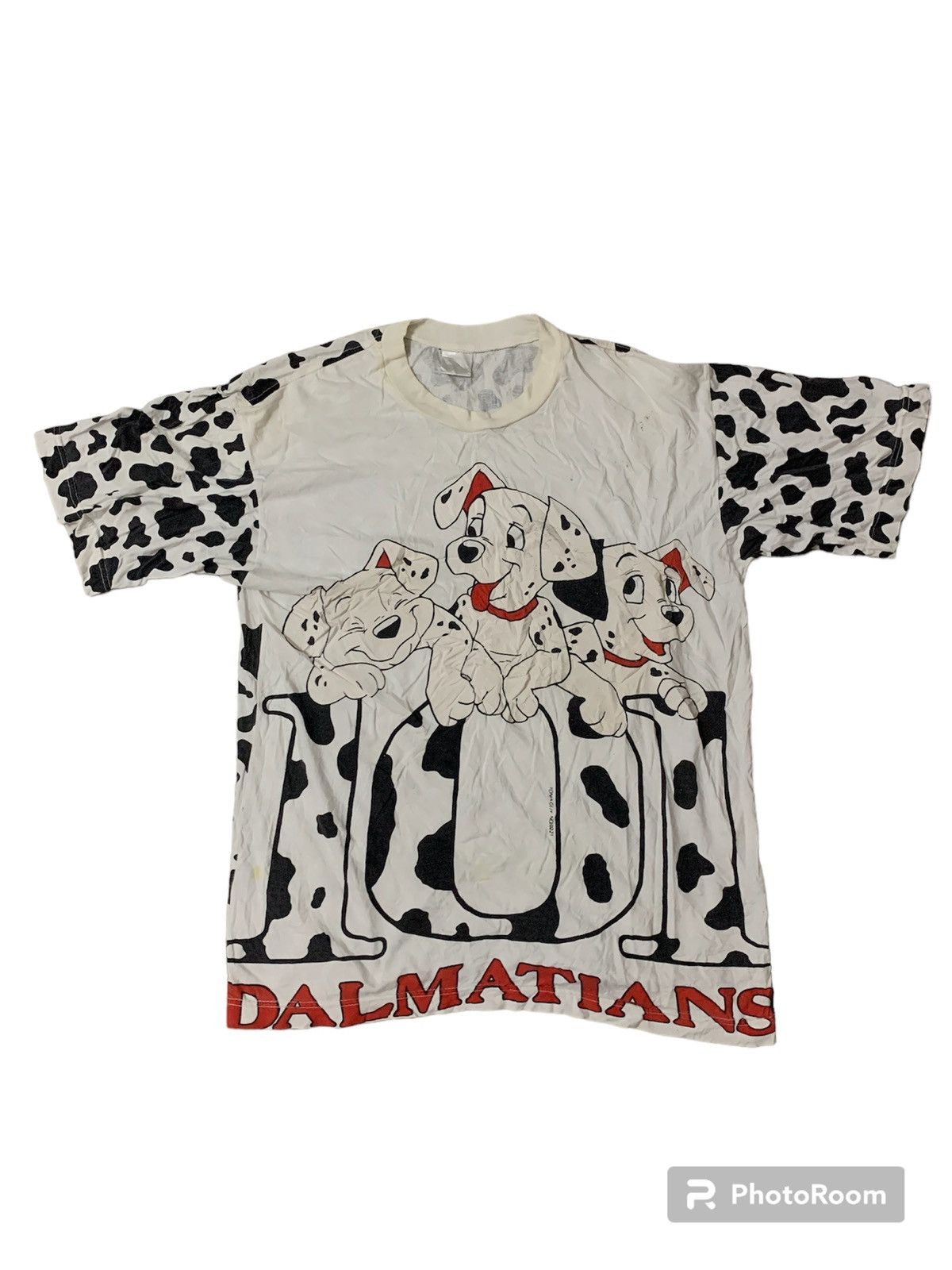 Disney Nice Printed 101 Damaltians T Shirt Size US L / EU 52-54 / 3 - 1 Thumbnail