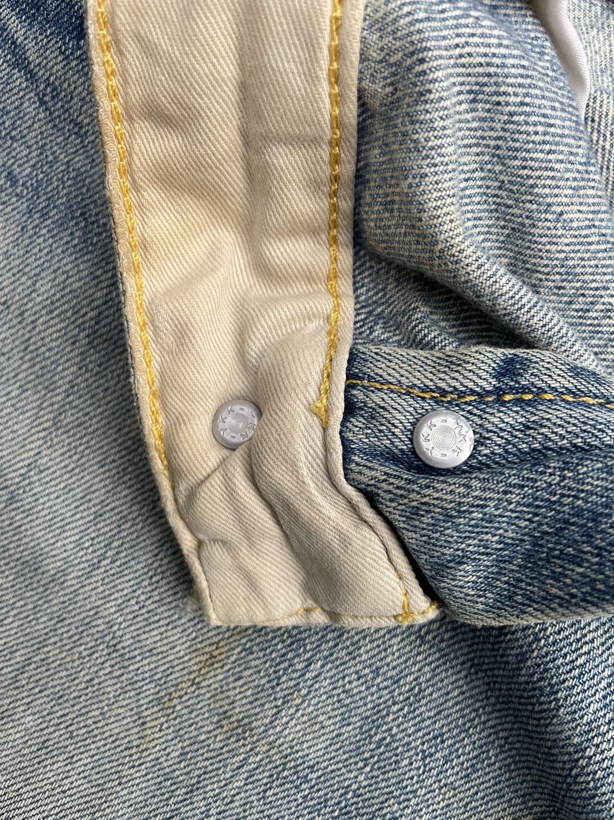FCUK FCUK Faded & Distresed Denim Size US 33 - 19 Thumbnail