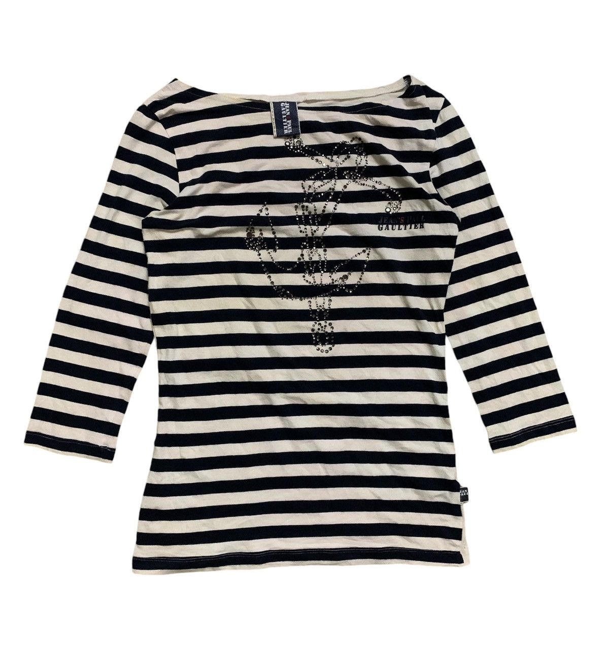 💥Final Drop💥Jean Paul Gaultier Navy Stripe Shirt