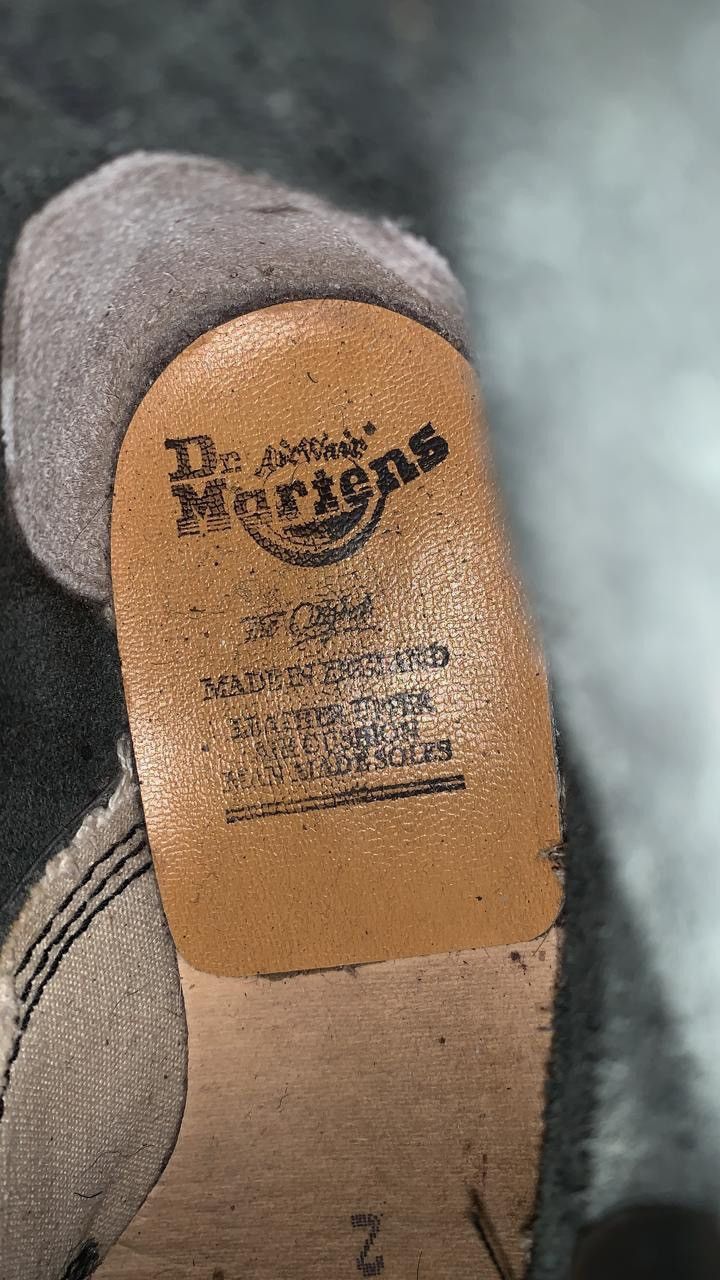 Dr. Martens Dr.Martens 7157 Violet Metallic Leather High Boots Shoes Size US 5 / IT 35 - 12 Thumbnail
