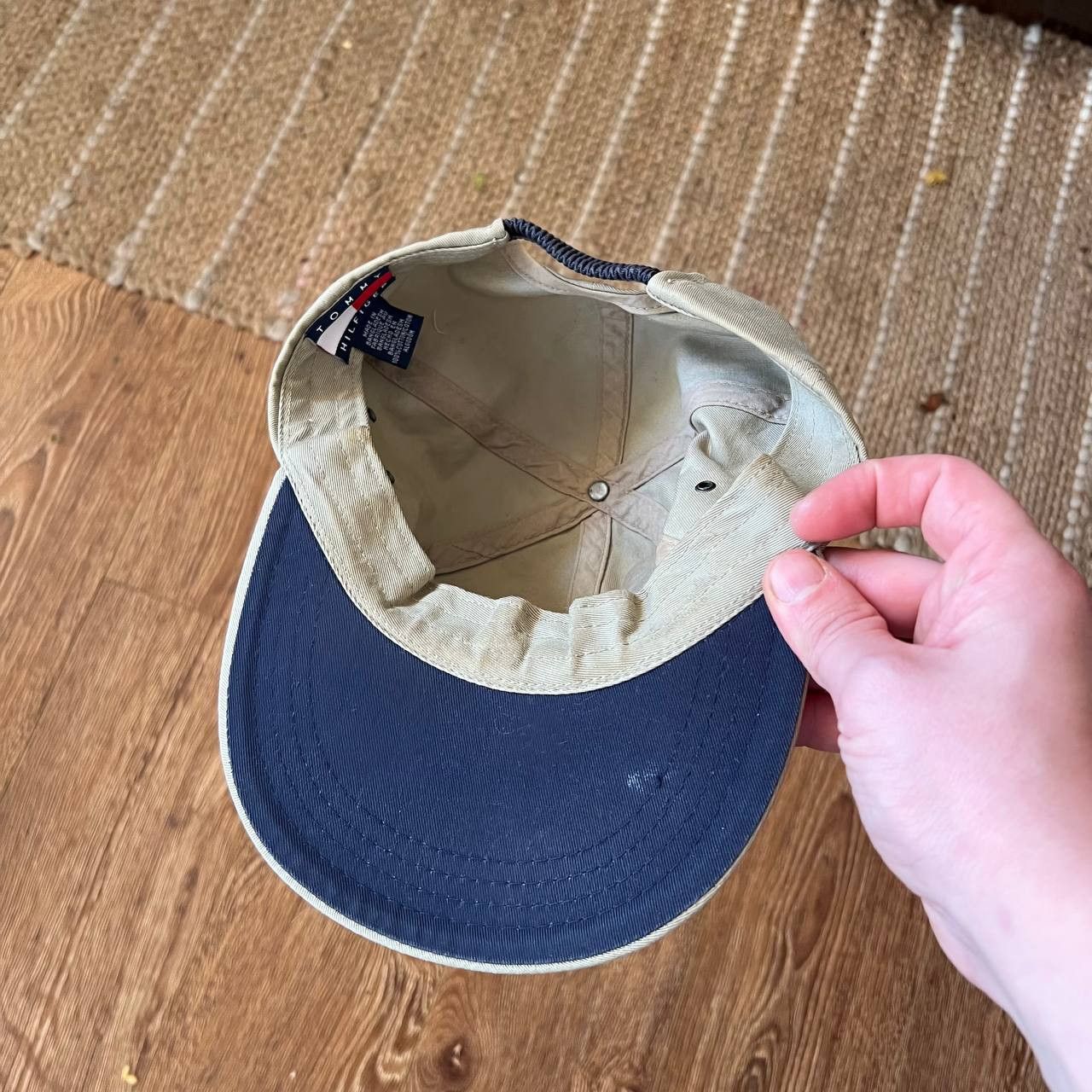 Tommy Hilfiger Vintage 90s Tommy Hilfiger Wear Hat Cap Size ONE SIZE - 6 Thumbnail