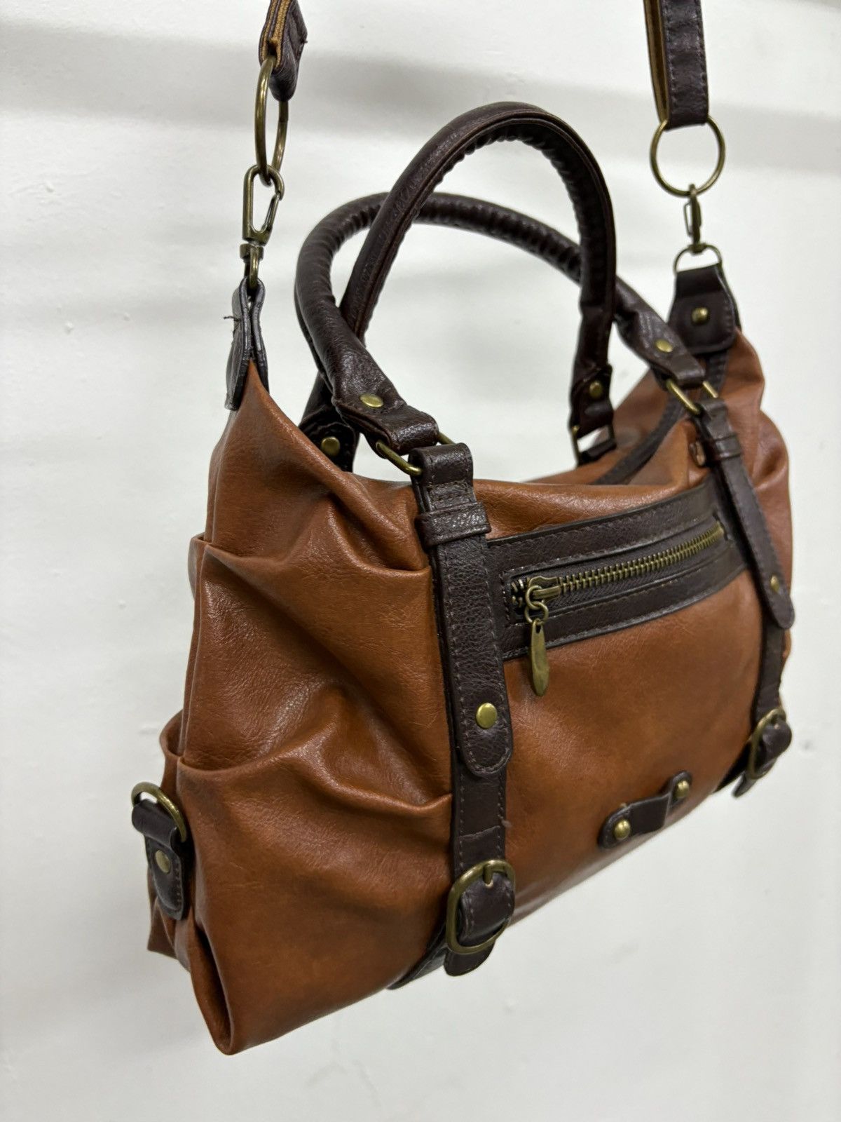 KMRii Balenciaga style bag guidi leather handbag kmrii japanese Size ONE SIZE - 7 Thumbnail