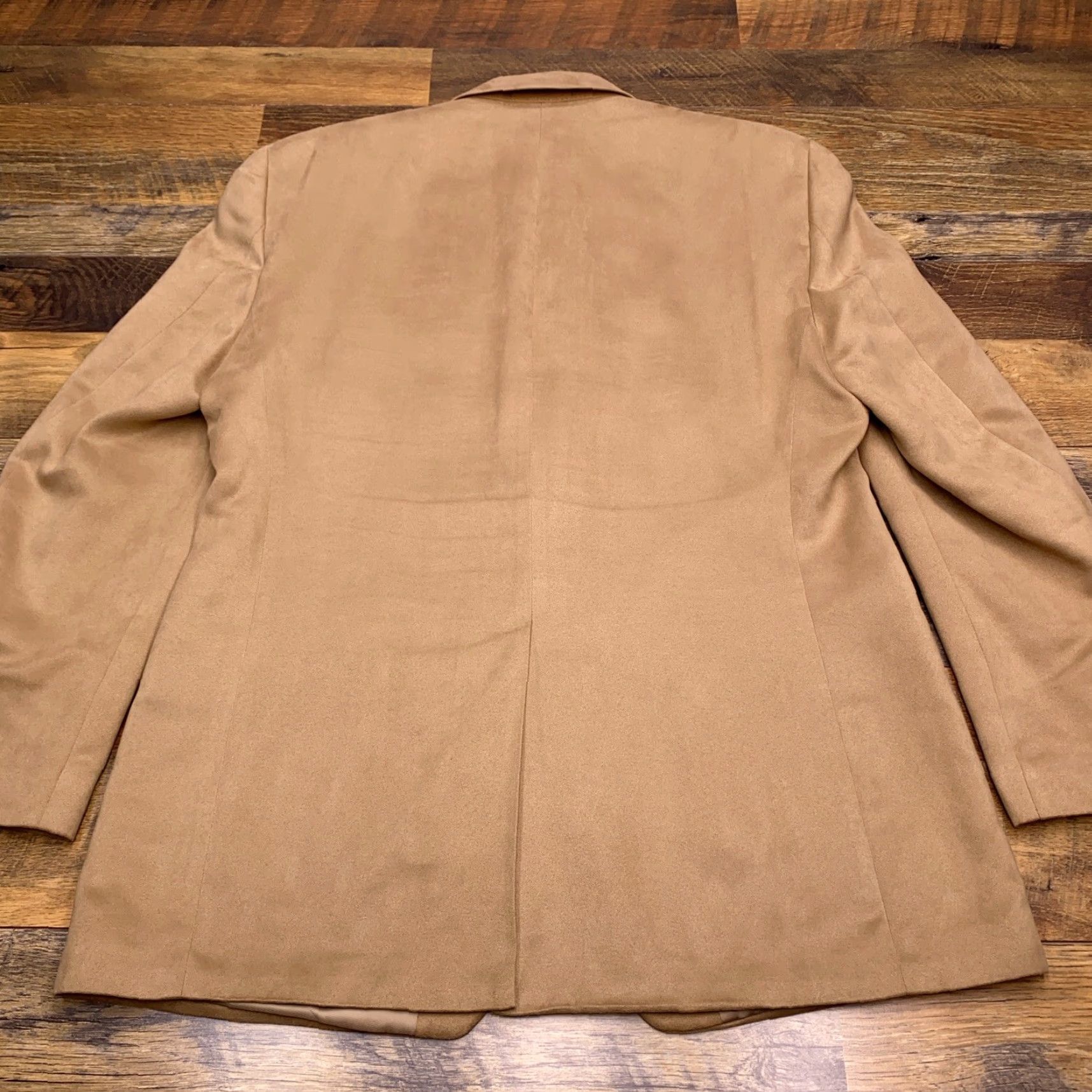 Chaps Chaps Sport Coat Mens 40R Brown Blazer Single-Breasted Notch Lapel 2-Button Jacket Regular Fit Vintage? No Size 40R - 2 Thumbnail