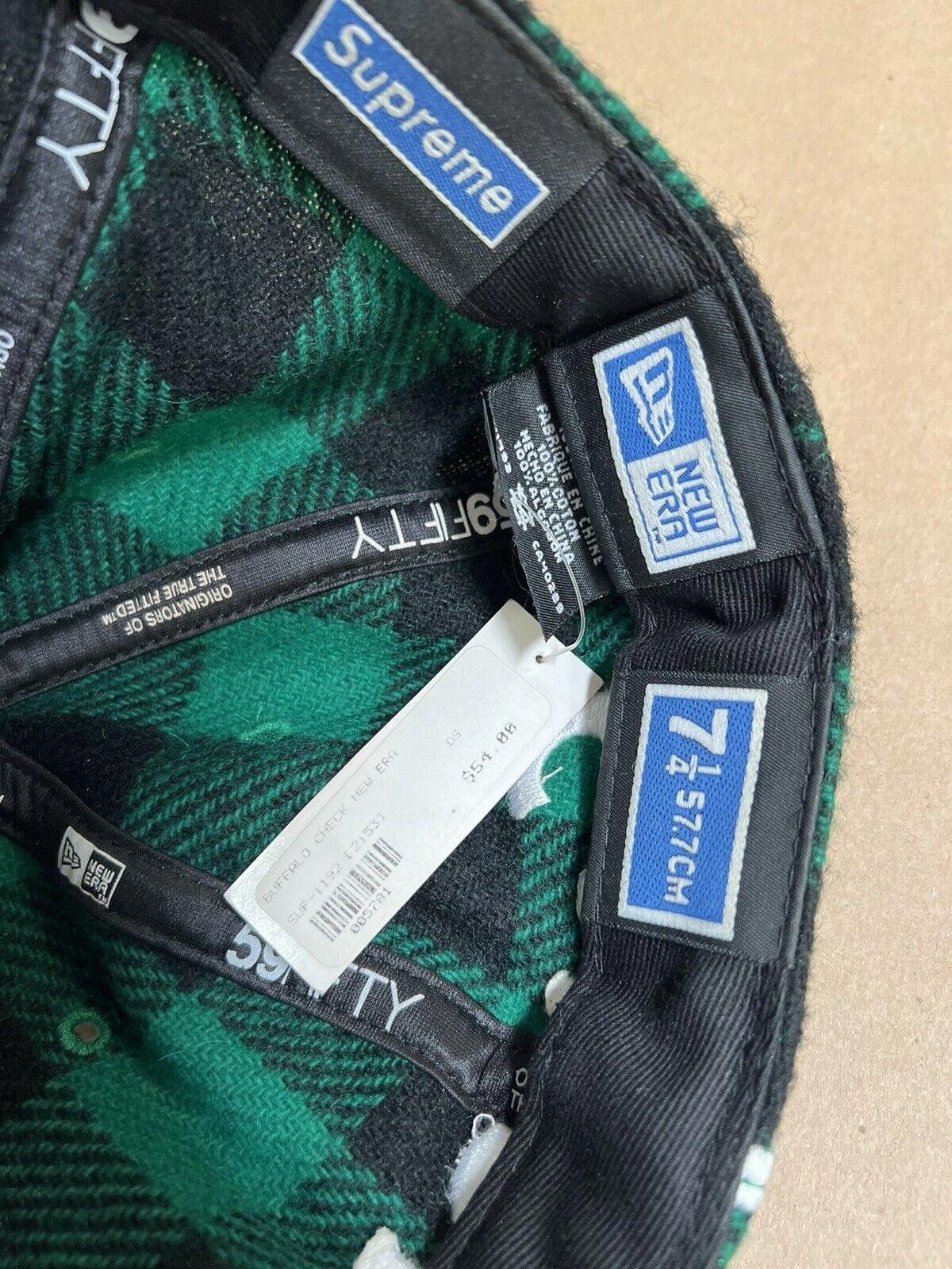 New Era 2007 Supreme New Era Buffalo Check Plaid Hat Side Logo Size ONE SIZE - 5 Thumbnail