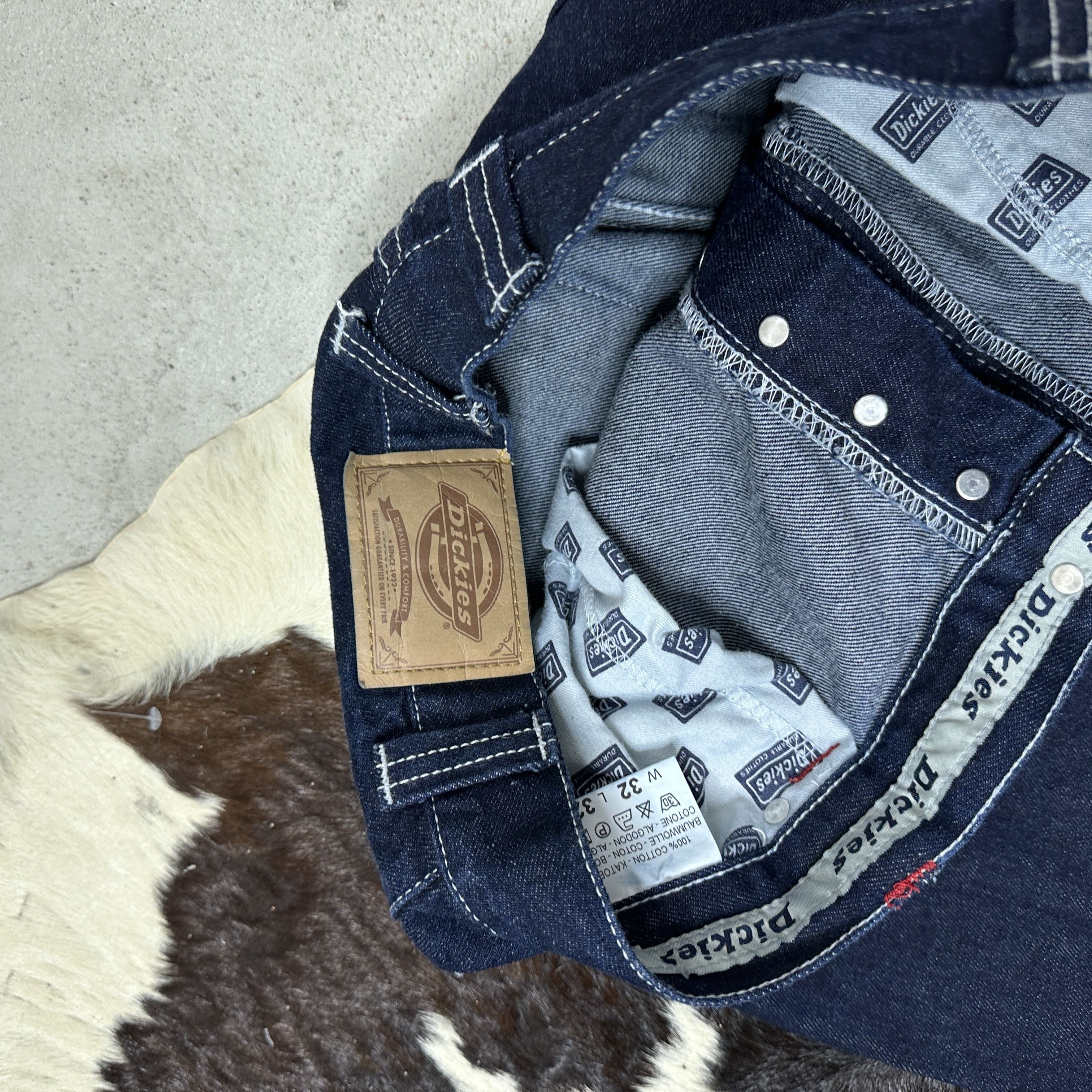 Dickies × Vintage Vintage Dickies Wide Leg Hip-Hop Jeans Size 24" / US 00 / IT 34 - 7 Thumbnail