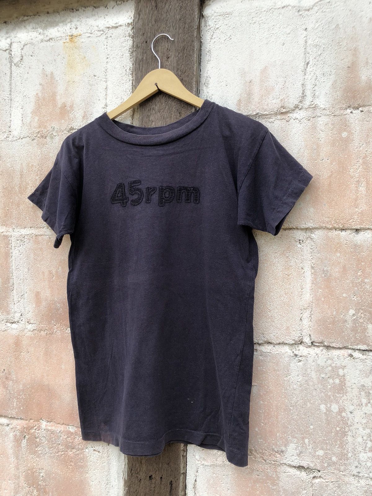 45rpm × Japanese Brand 45rpm Box Logo T Shirt Sun Fade Size US S / EU 44-46 / 1 - 4 Thumbnail