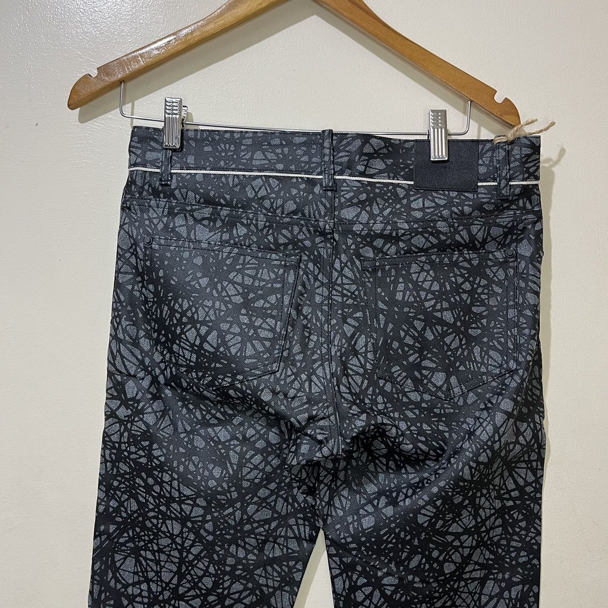 Balenciaga Balenciaga SS13 Scribble Denim Pants Size US 31 - 12 Thumbnail